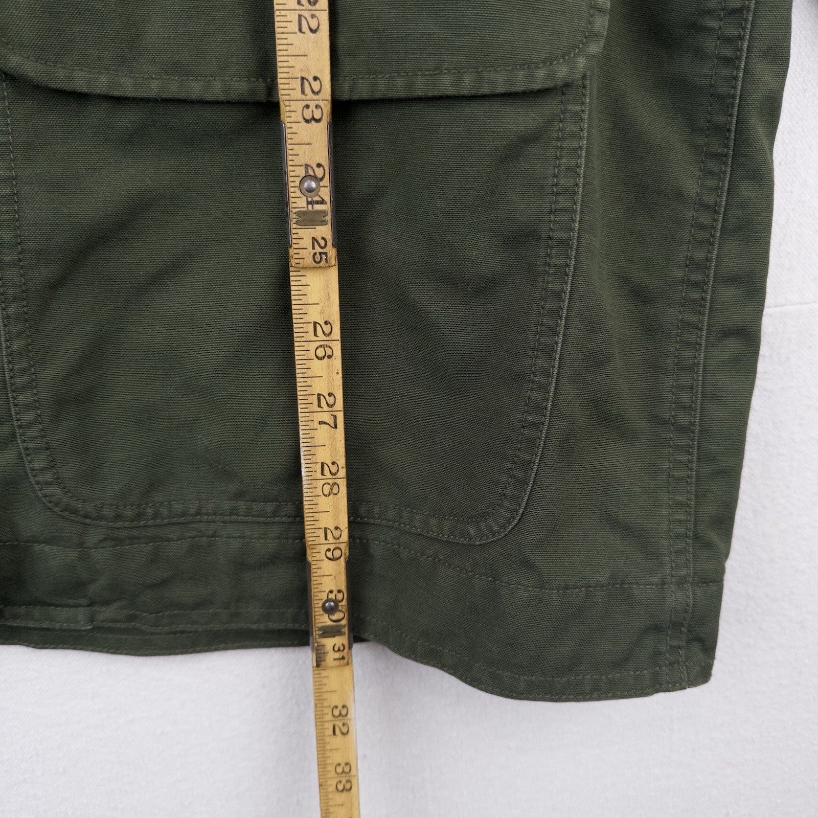 90’s Vtg LL Bean Women’s XL (48) Chore Barn Coat Jacket Lined Rare Green