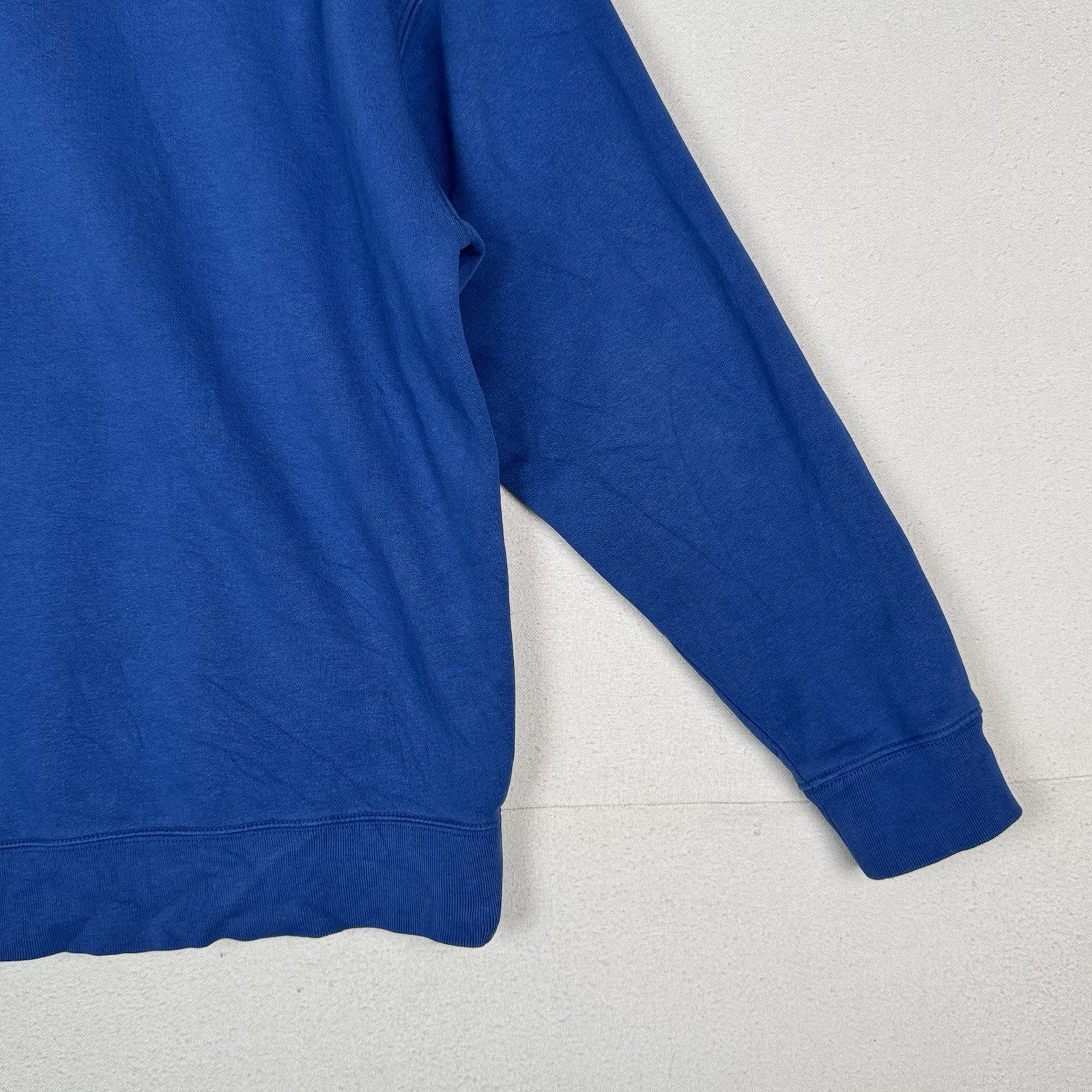 Vintage Gap Sweatshirt Men’s Imperial Blue Crewneck Spell Out Fleece Large