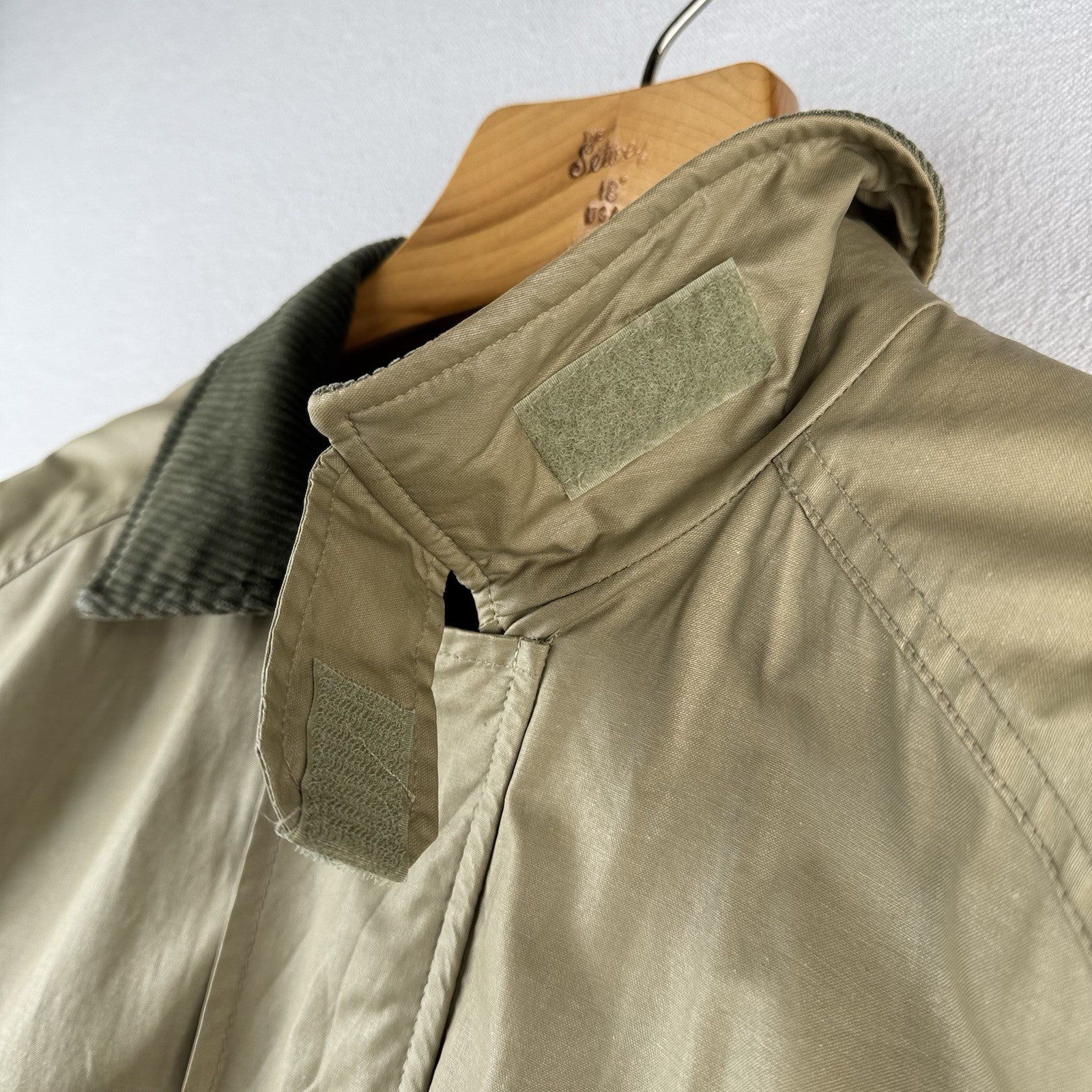 80’s Vtg Woolrich L Weatherproof Flannel Wool Lined Blanket Barn Jacket Coat USA