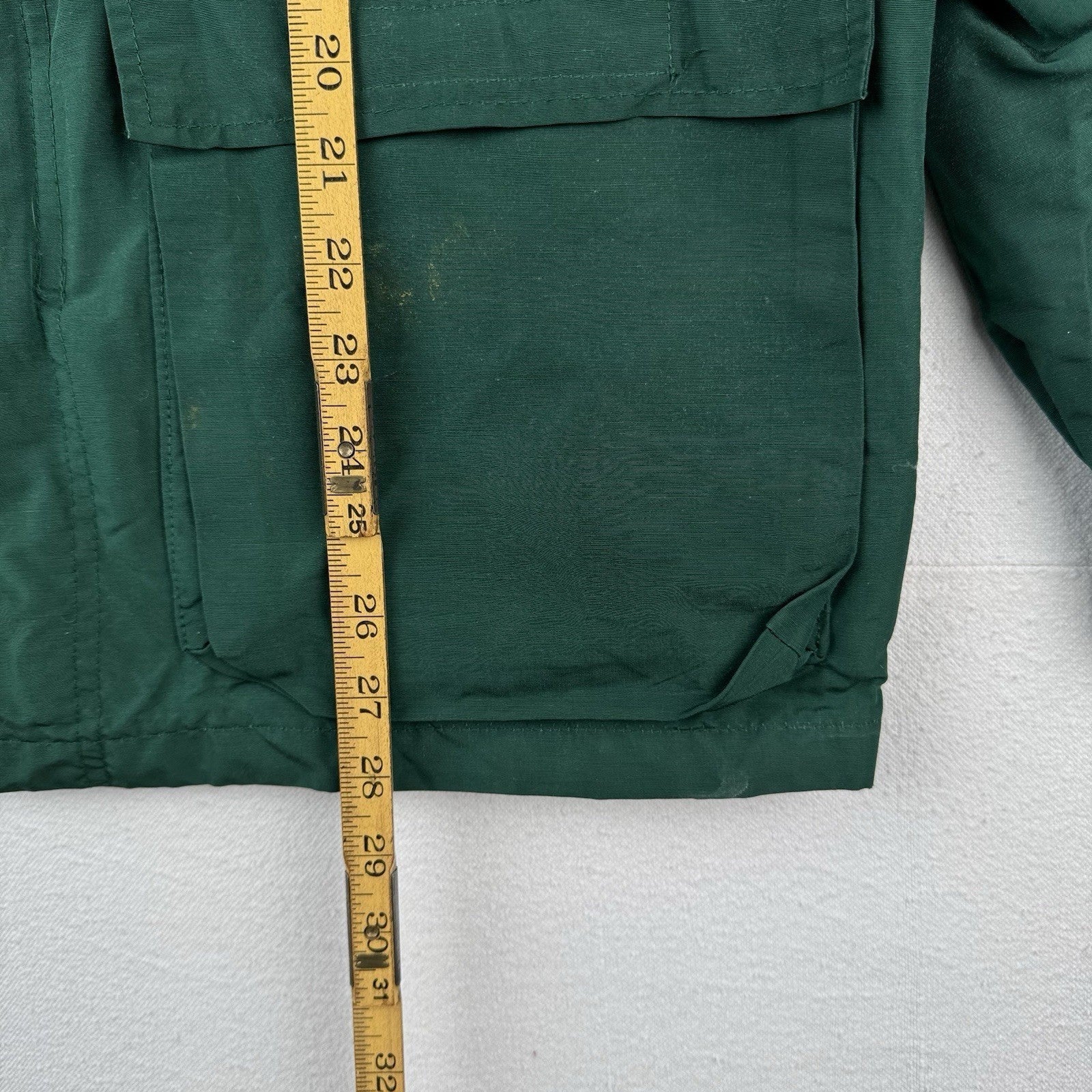 70's Vintage Sierra Designs Men's Medium Pine Green 60/40 Hooded Parka Jacket