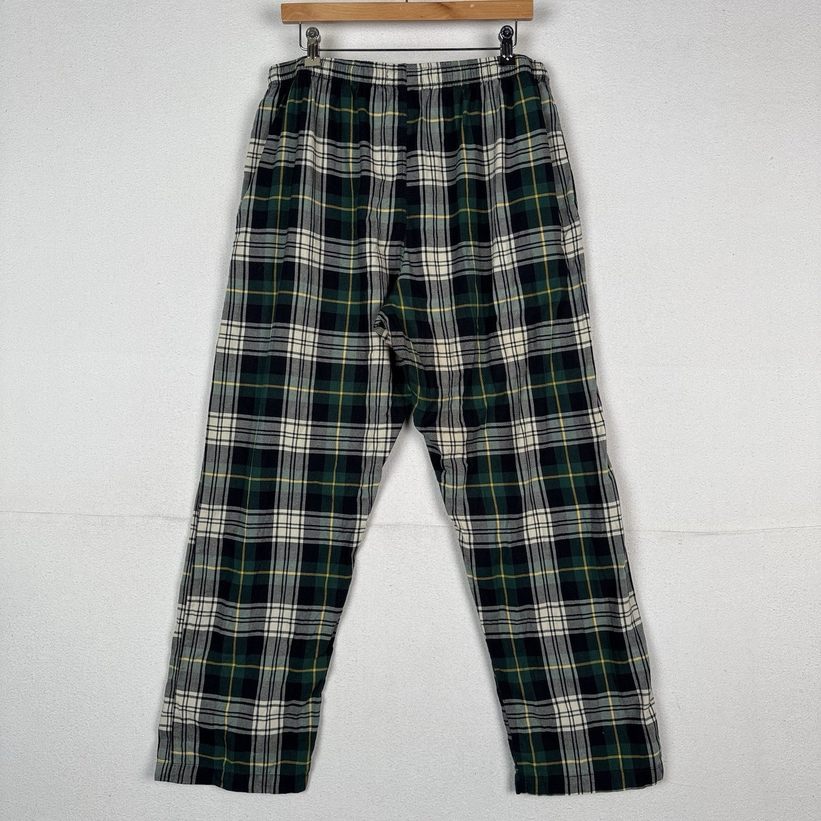 Polo Ralph Lauren Men’s Stewart Tartan Plaid Pajama Pants XL Blue Green White