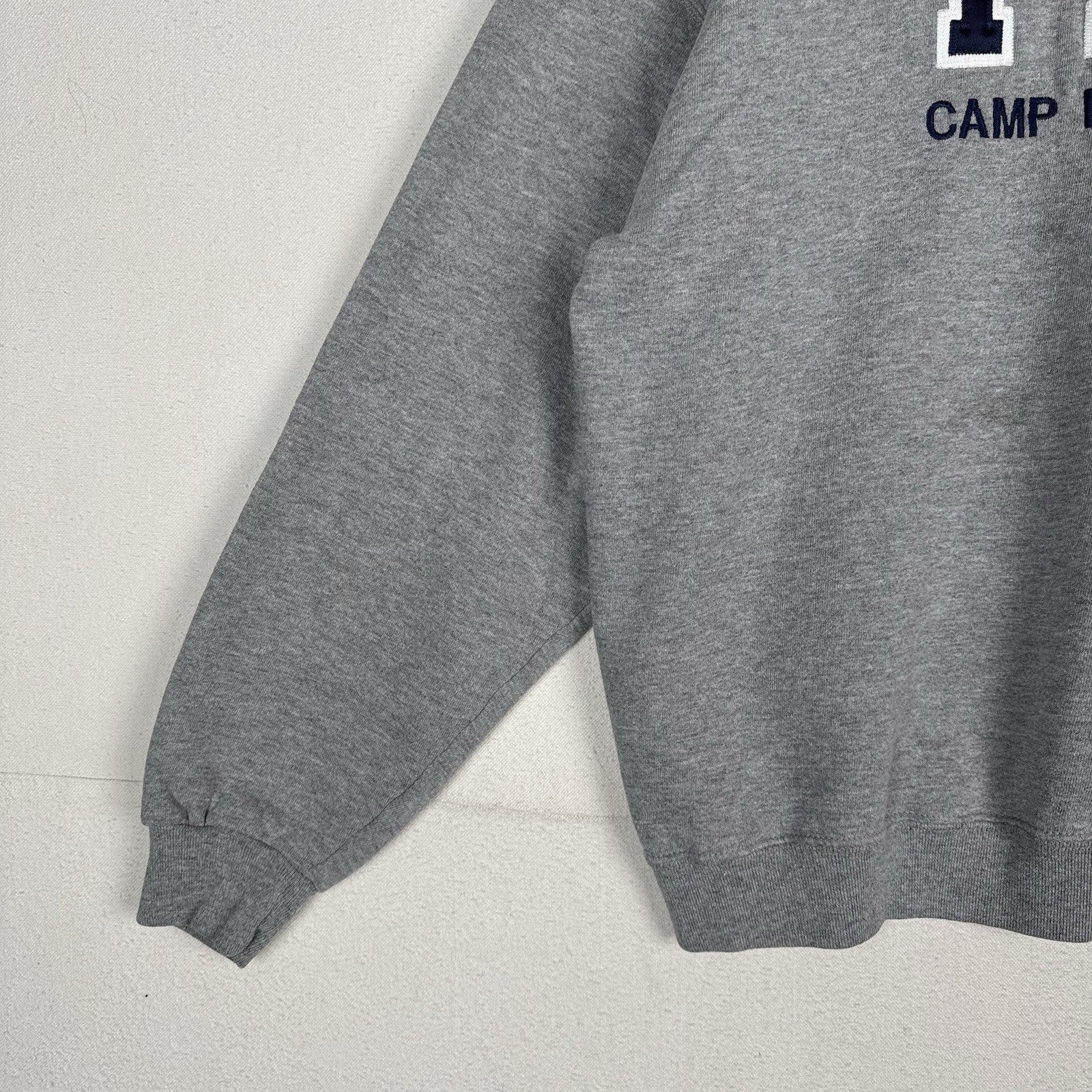 Vintage FFA Crewneck Men’s XL Gray Pullover Spellout Embroidered Camp Muskingham