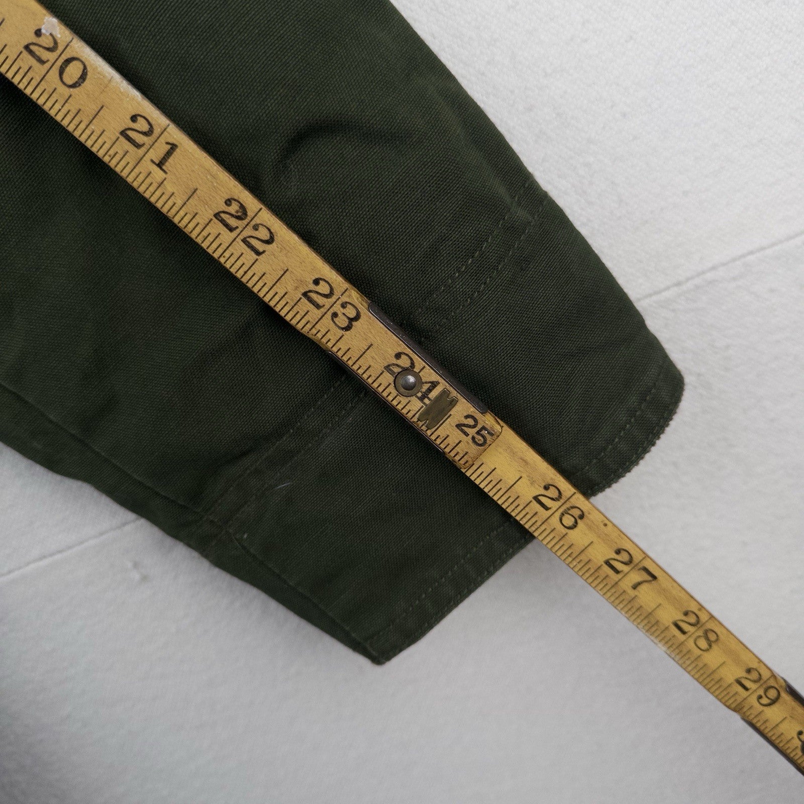 90’s Vtg LL Bean Women’s XL (48) Chore Barn Coat Jacket Lined Rare Green