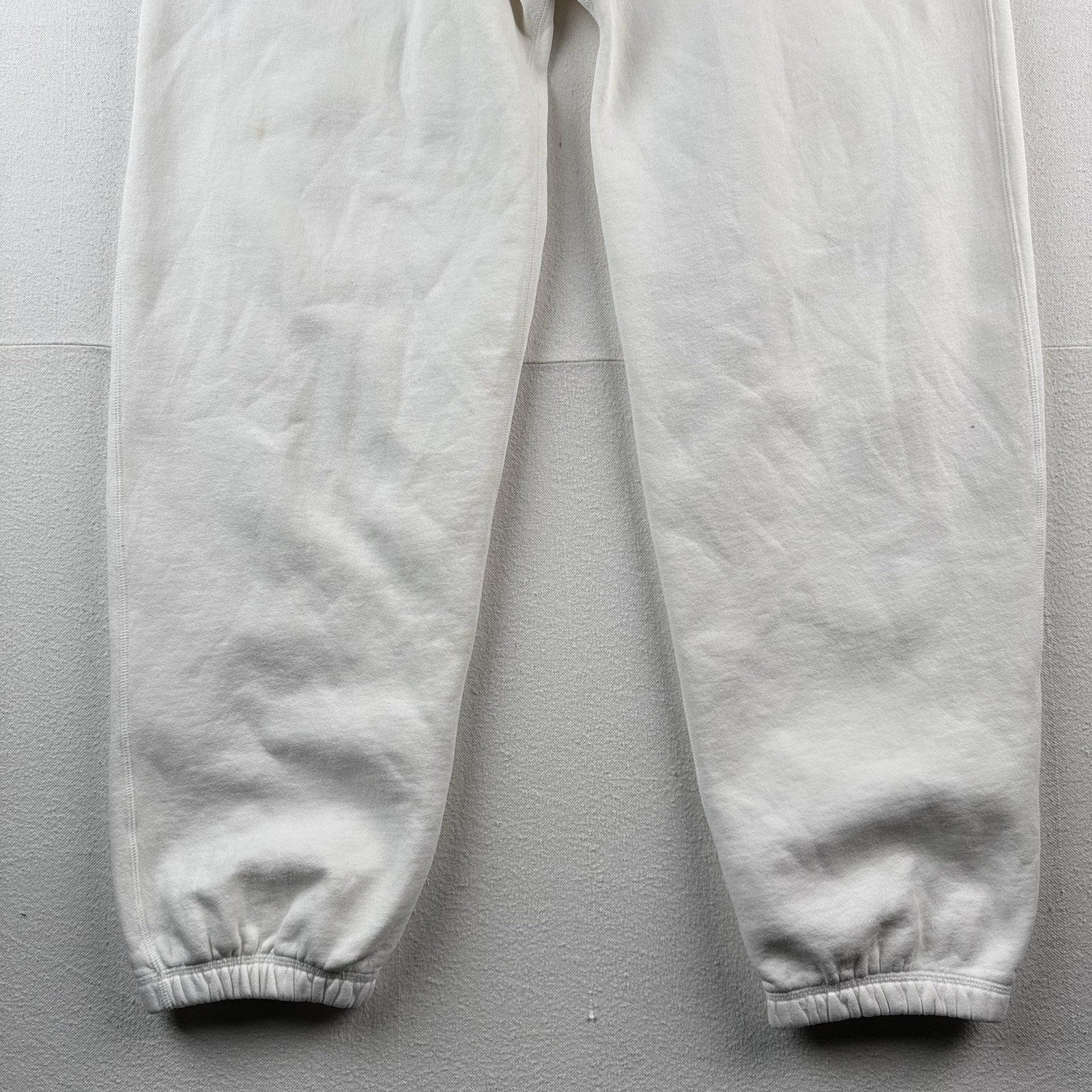 90's Vintage Polo Ralph Lauren Men's XL White Gusset Sweatpants Relaxed Fit