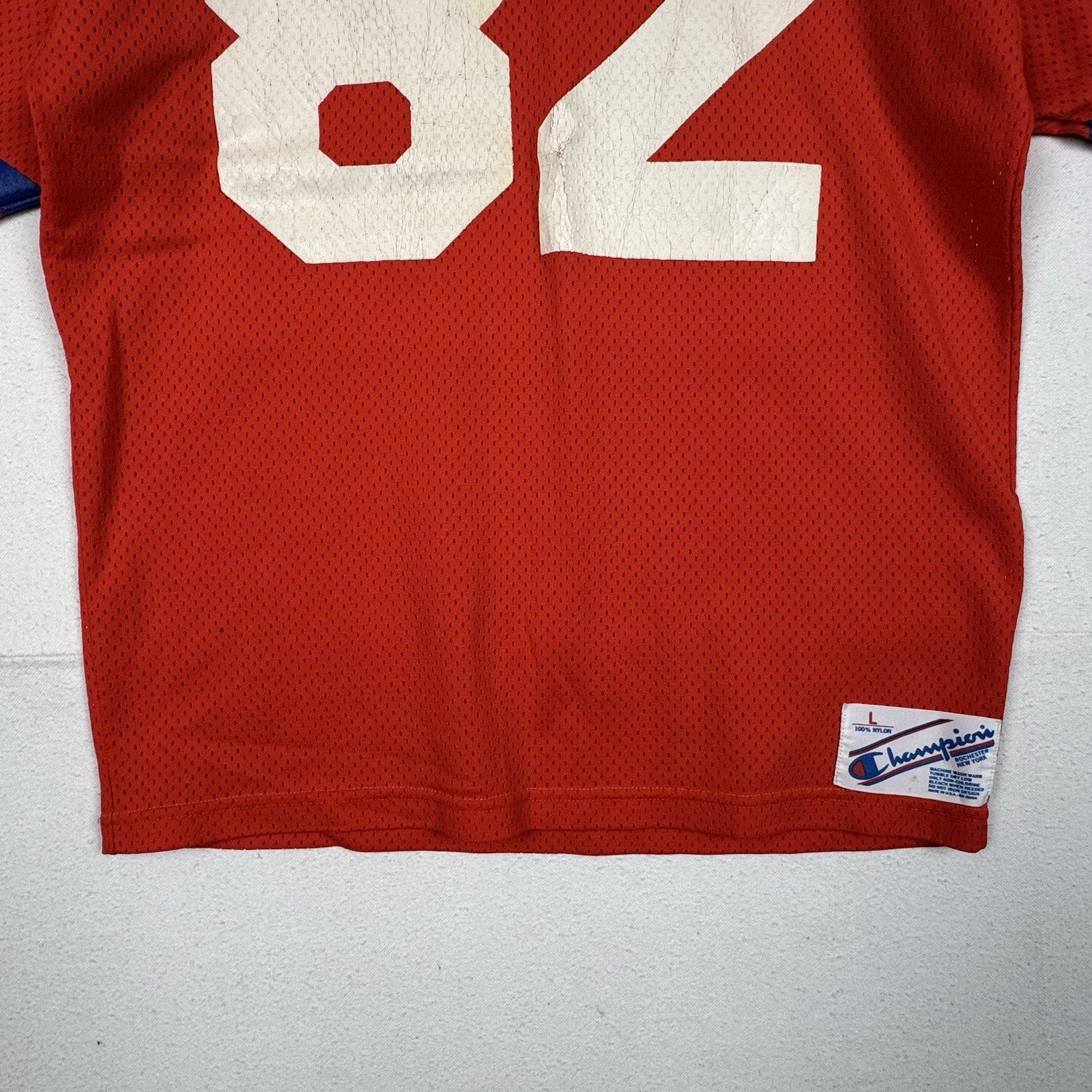 Vintage Vance Johnson Denver Broncos Champion Jersey Size Large #82