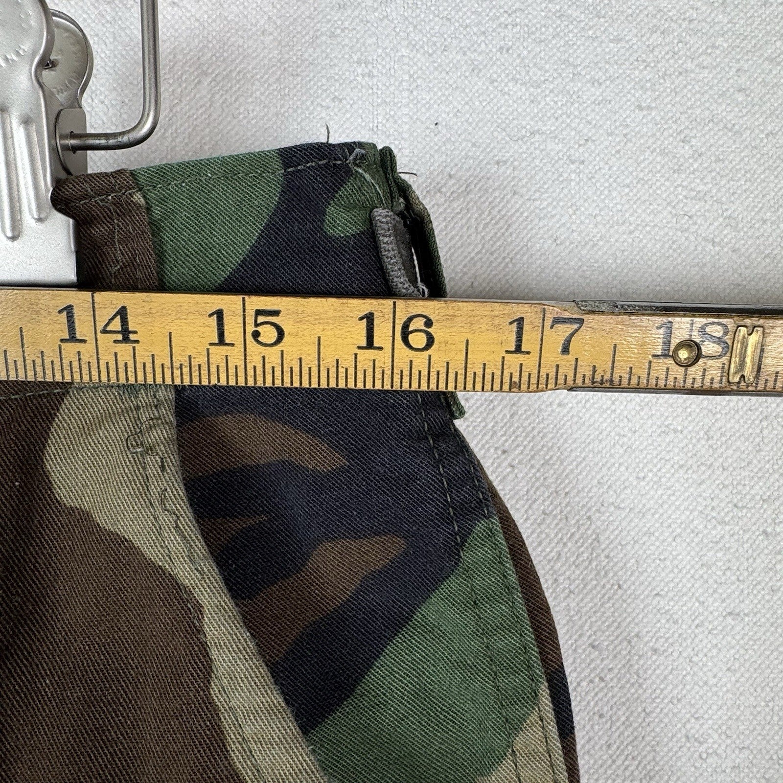 Military Woodland Camo 2 Piece Combat Shirt Jacket Cargo Pants Men Small Long