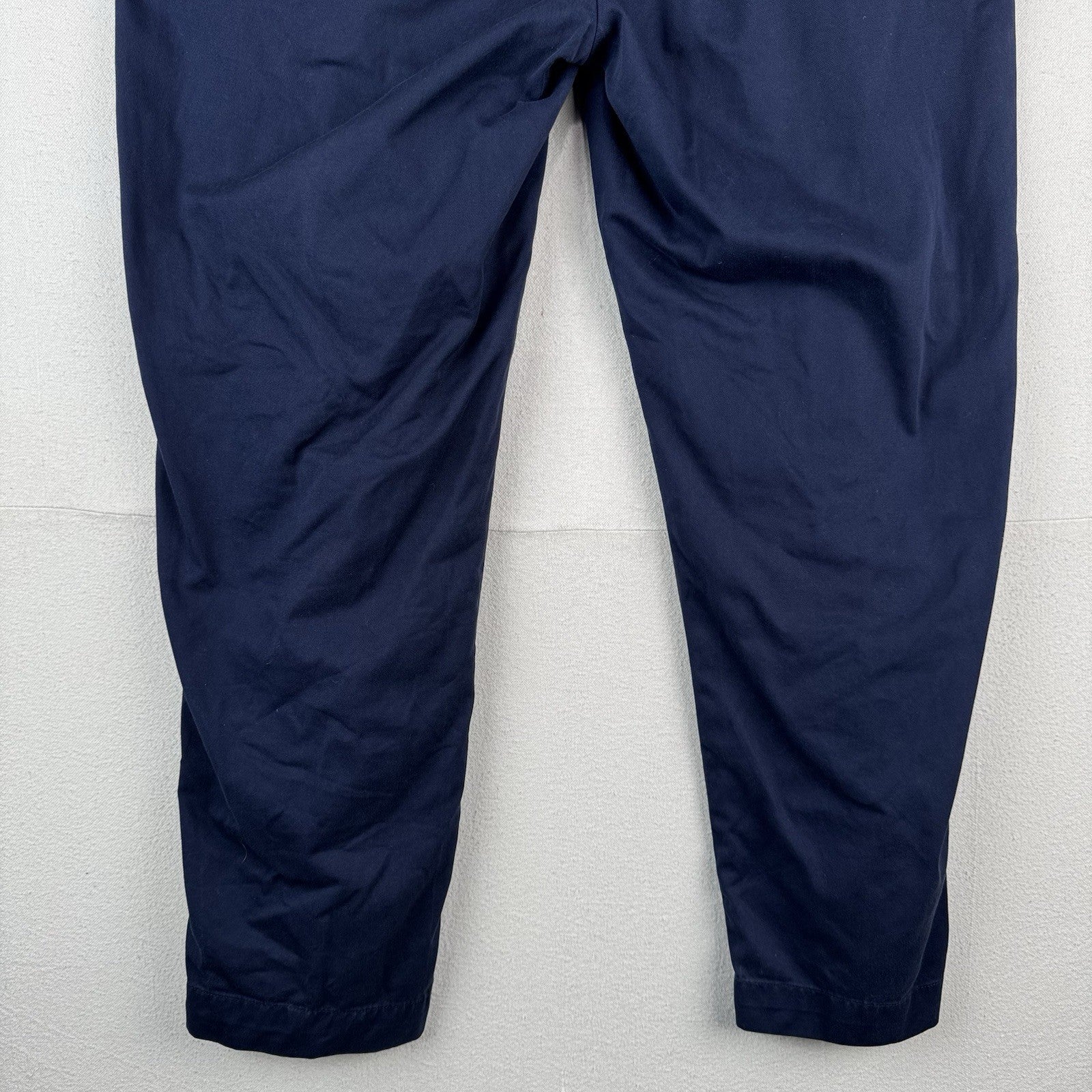 Polo Ralph Lauren Prospect Pant Mens 38x30 Navy Blue Cotton Chino Straight Leg