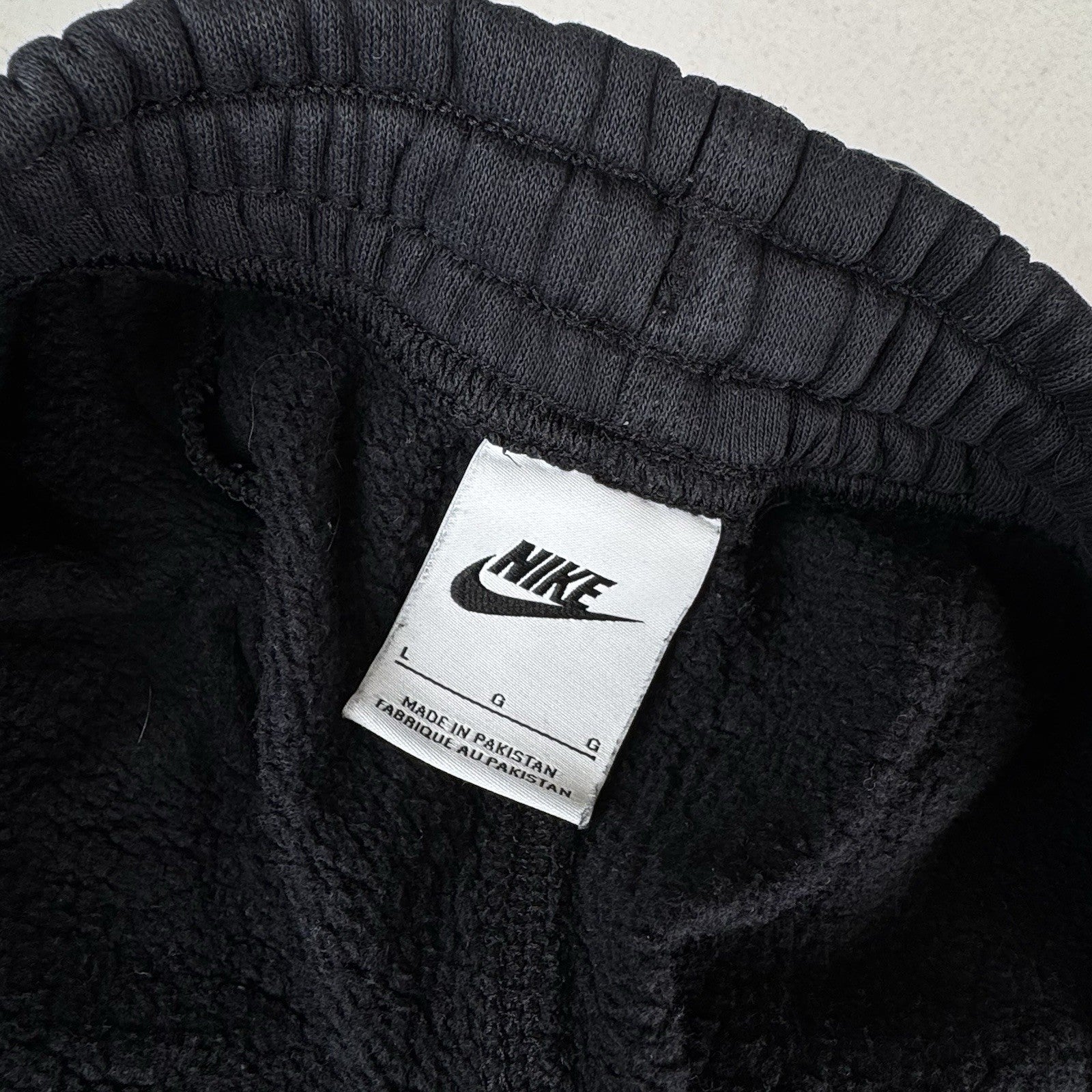 Nike Sportswear Club Men’s Fleece Joggers Black Large Sweatpants