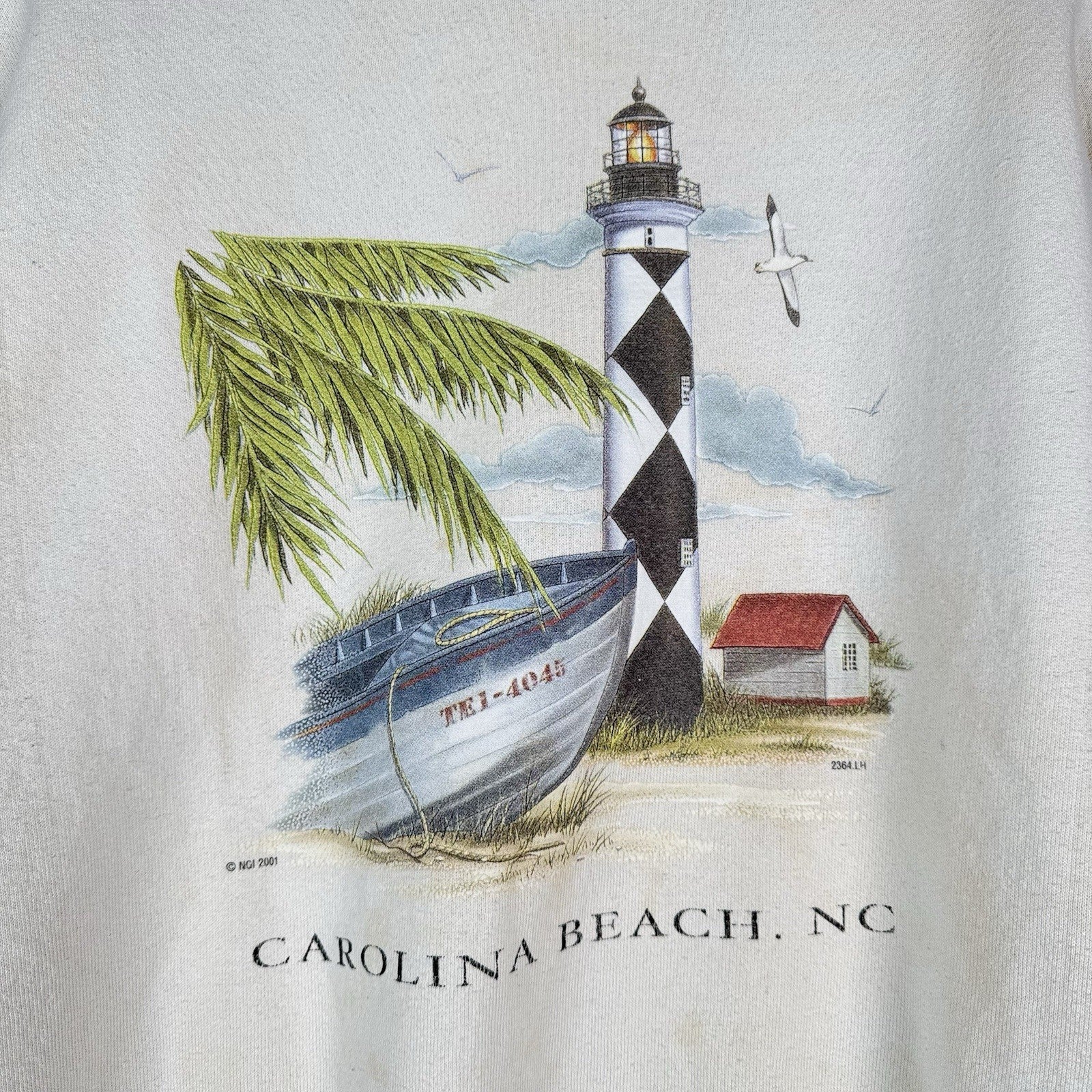 Vintage North Carolina Nautical Lighthouse Sweatshirts (x2) Bundle XL - Read*