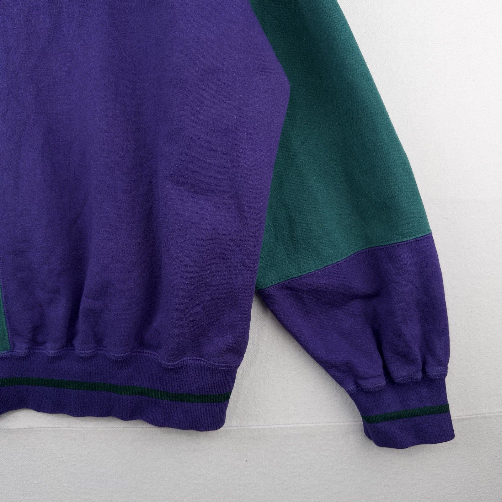 90’s Vtg Chaps Ralph Lauren Men’s L Color Block V-Neck Sweatshirt Sweater