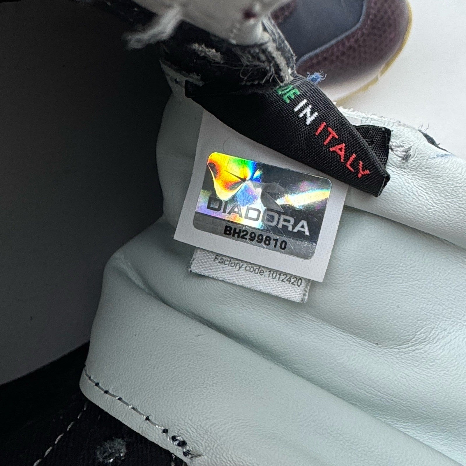 Diadora x BAIT N9000 Notti Veneziane Summer Night Leather Snakeskin Men’s US 9.5