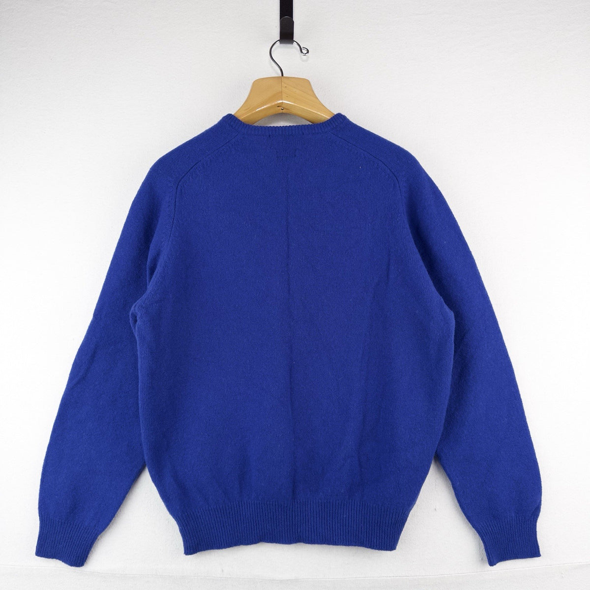 90’s Vtg Polo Ralph Lauren Sweater Men’s XL Blue 100% Lambswool Pullover Knit