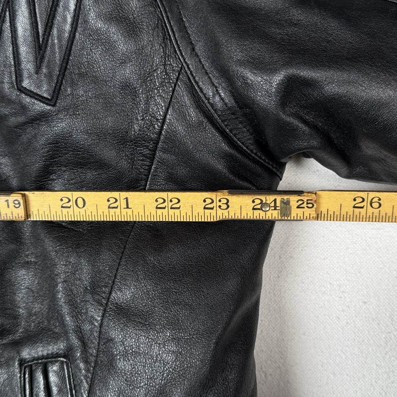 Vtg Sean John Soft Leather Bomber Jacket 2XL Black Puffy Hip Hop Streetwear