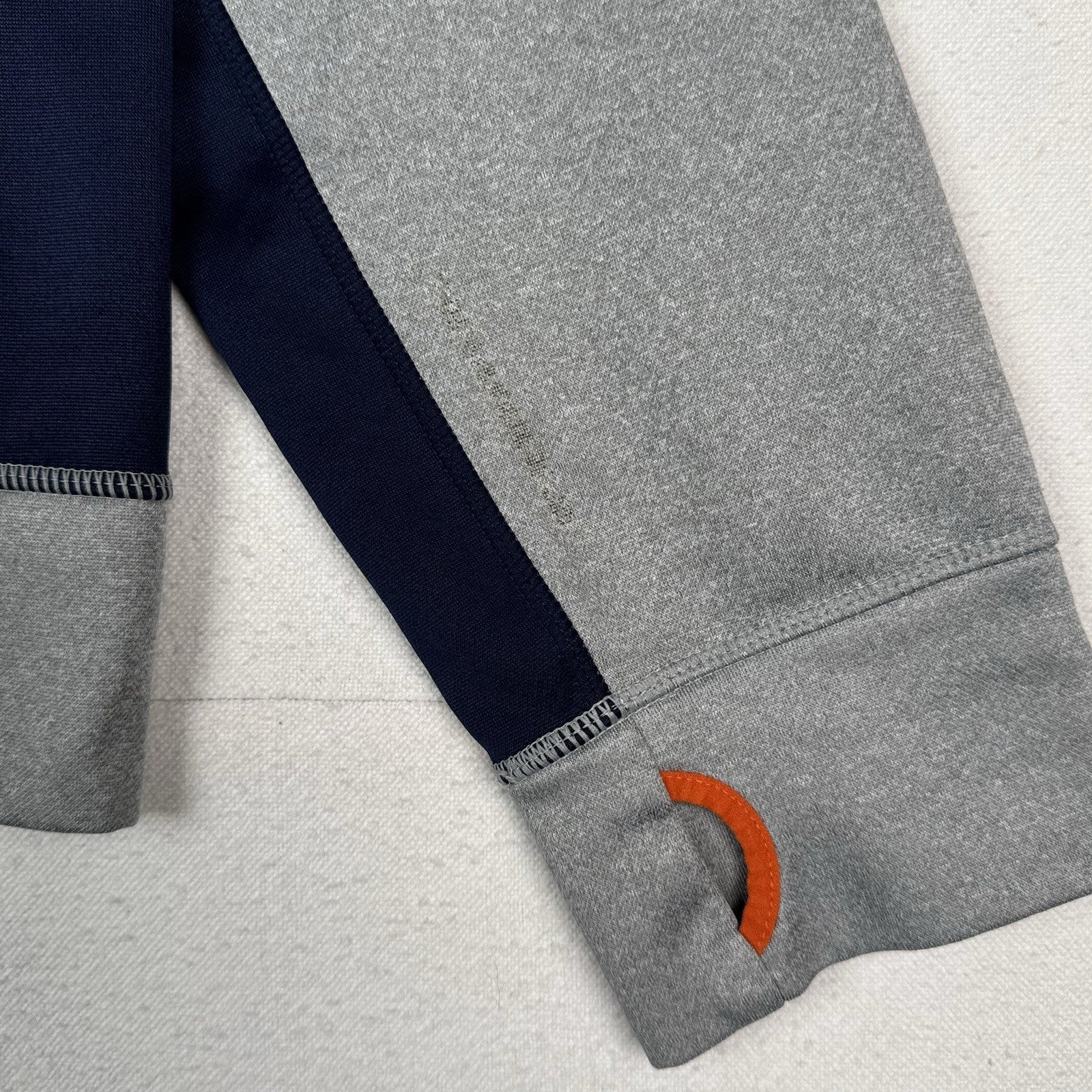 Ralph Lauren Polo Sport Hooded Gray Fleece Sweatshirt Mens Large