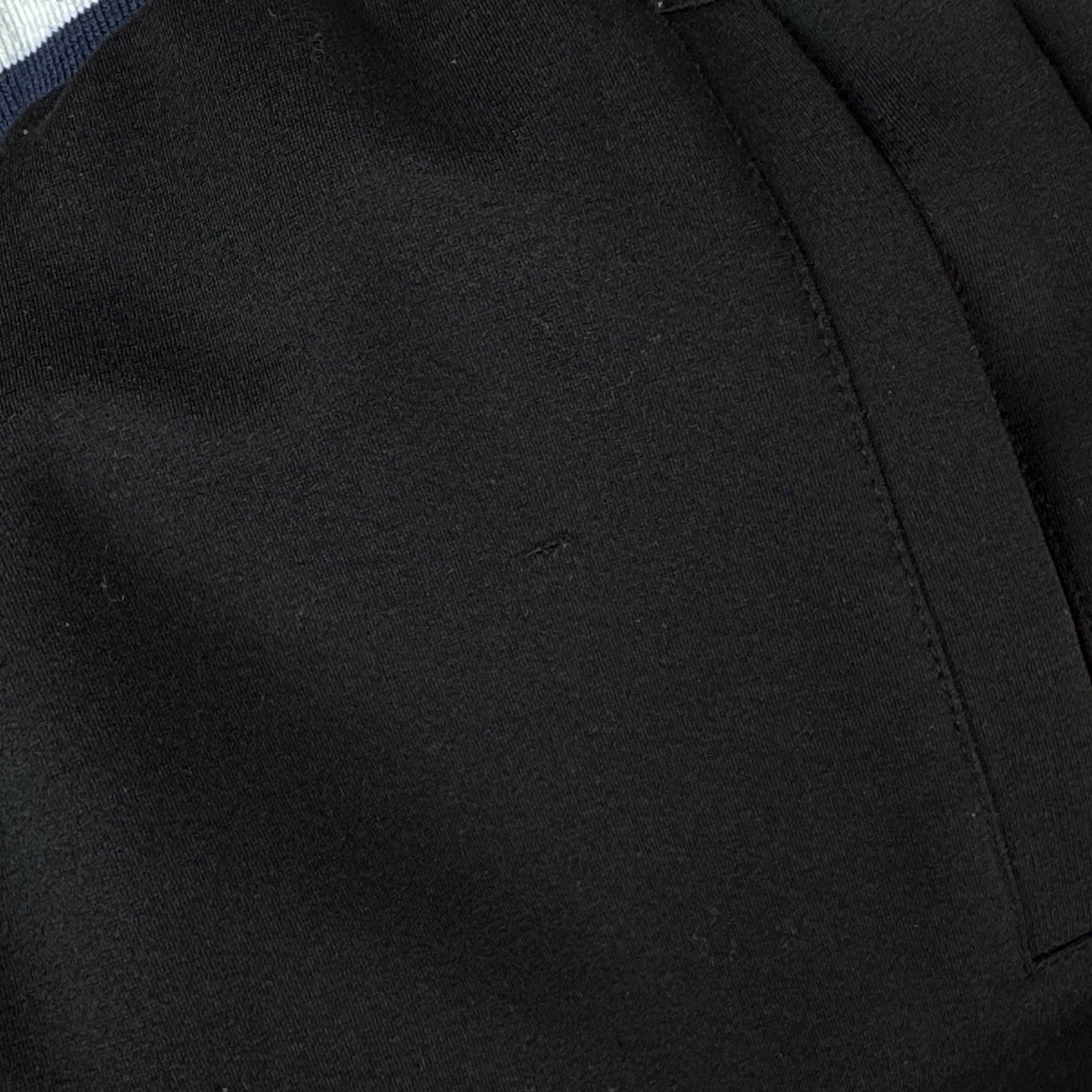 Moncler Logo Jogger Pants Black Tricolor Stripes  XS/S - 26” Inseam/32” Waist*