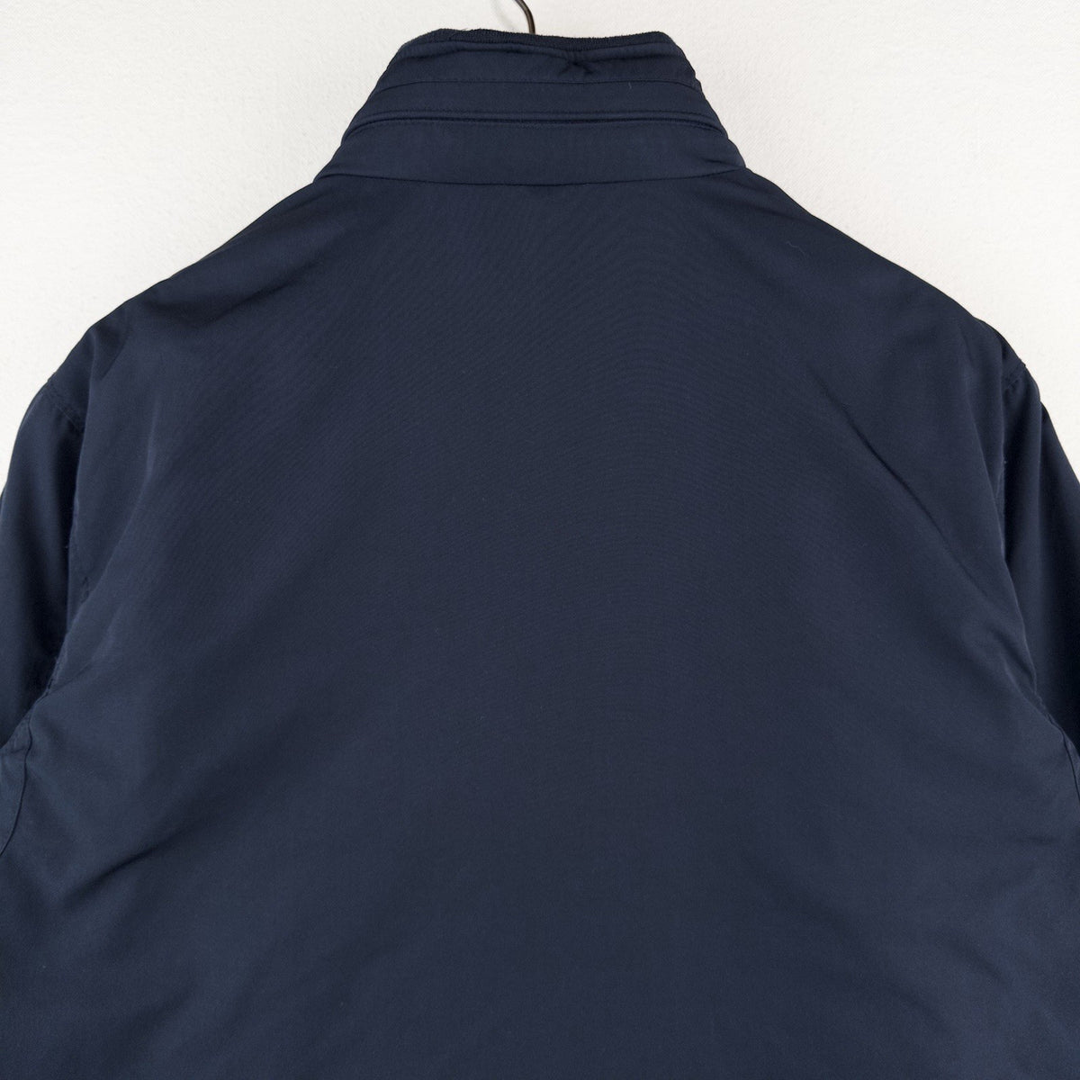 Polo By Ralph Lauren Men’s M Fleece Lined Hooded Nylon Jacket Navy Blue *Read