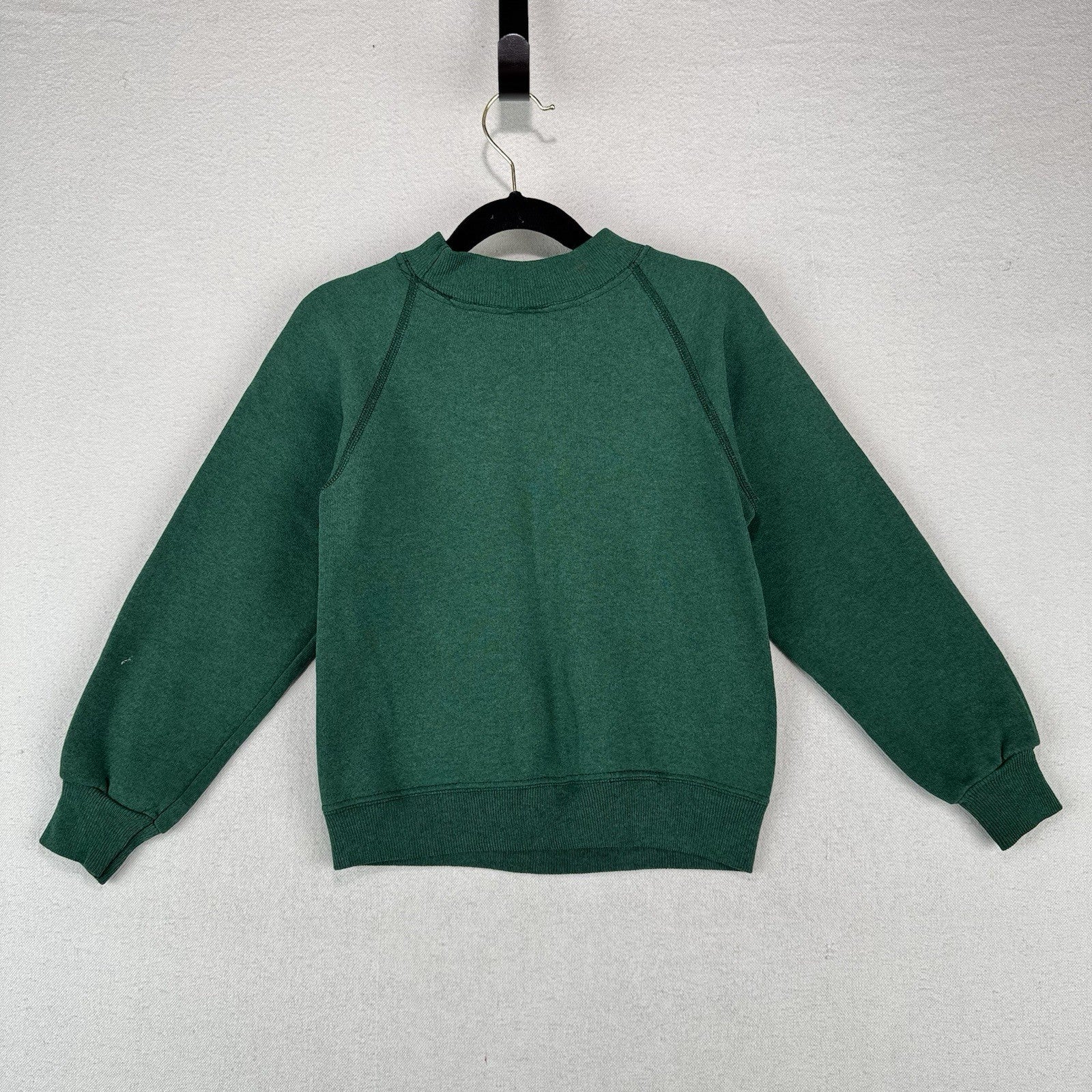 Vintage Midway Beach PA Toddler 4T (13x17) Raglan Sweatshirt Green