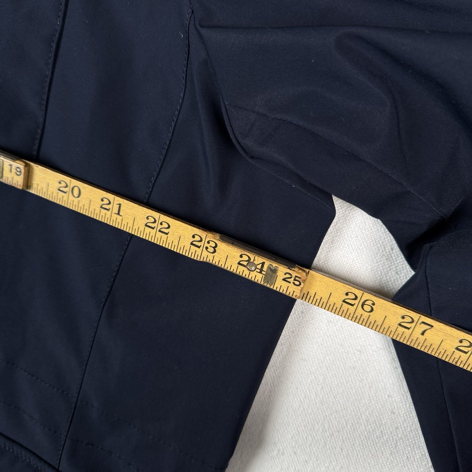 Tommy Hilfiger Men's XL Lightweight Jacket Water & Wind Resistant Blue w/Hood