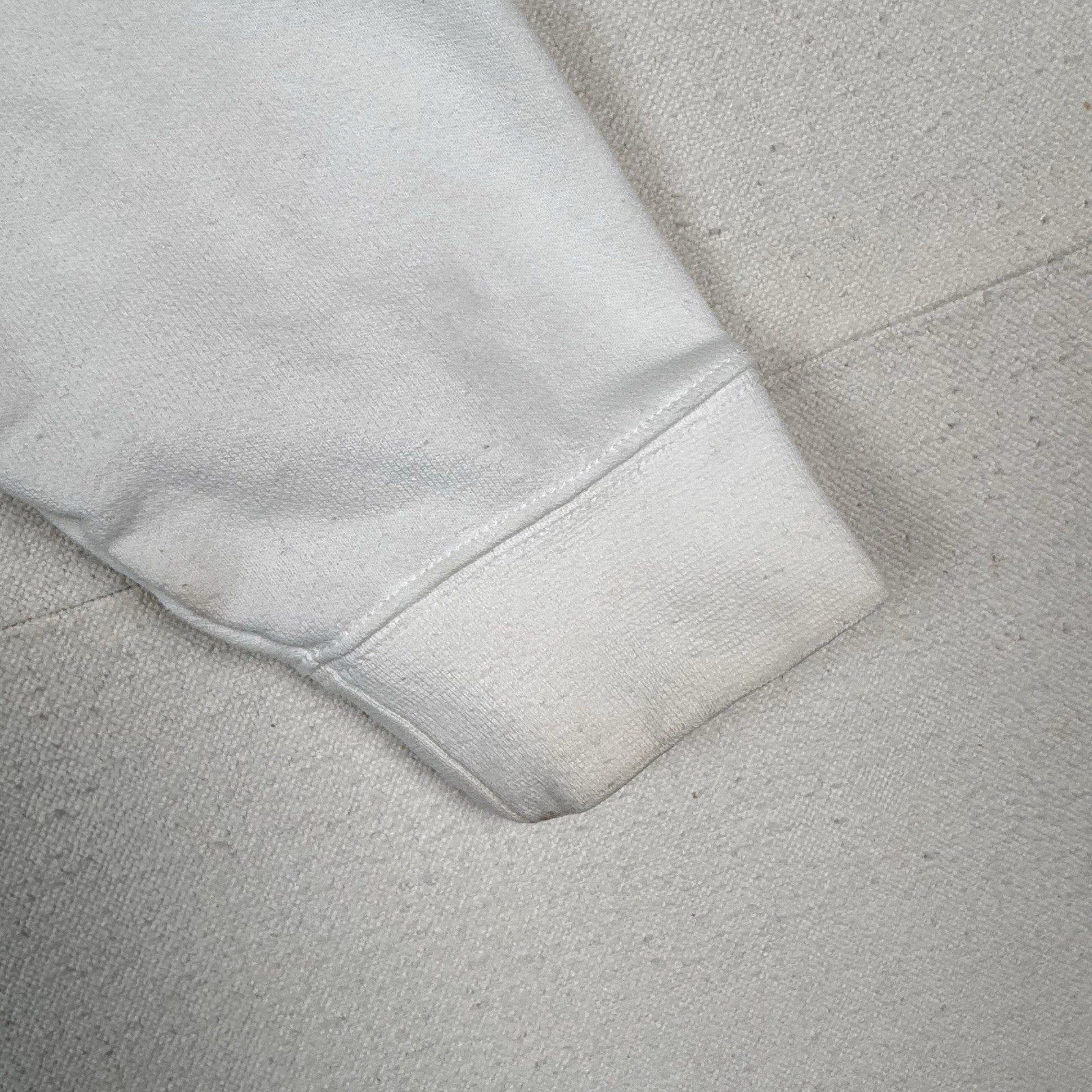 Nike Just Do It Spell Out Men’s White Sweatshirt Crewneck Big Front Back Medium