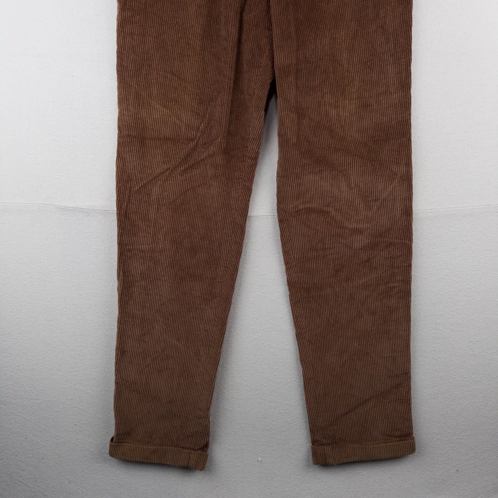 70’s Vtg Ralph Lauren Blue Label Western Brown Corduroy Pants Women's 8 Talon