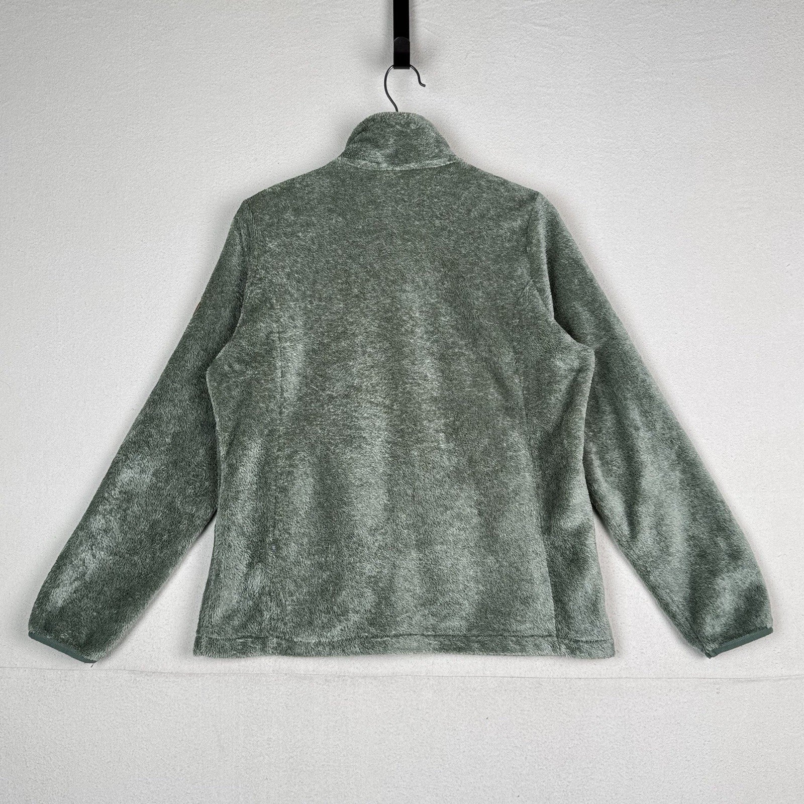 Gerry Women’s Everest Sherpa Fleece Jacket Full Zip Sea Green Large