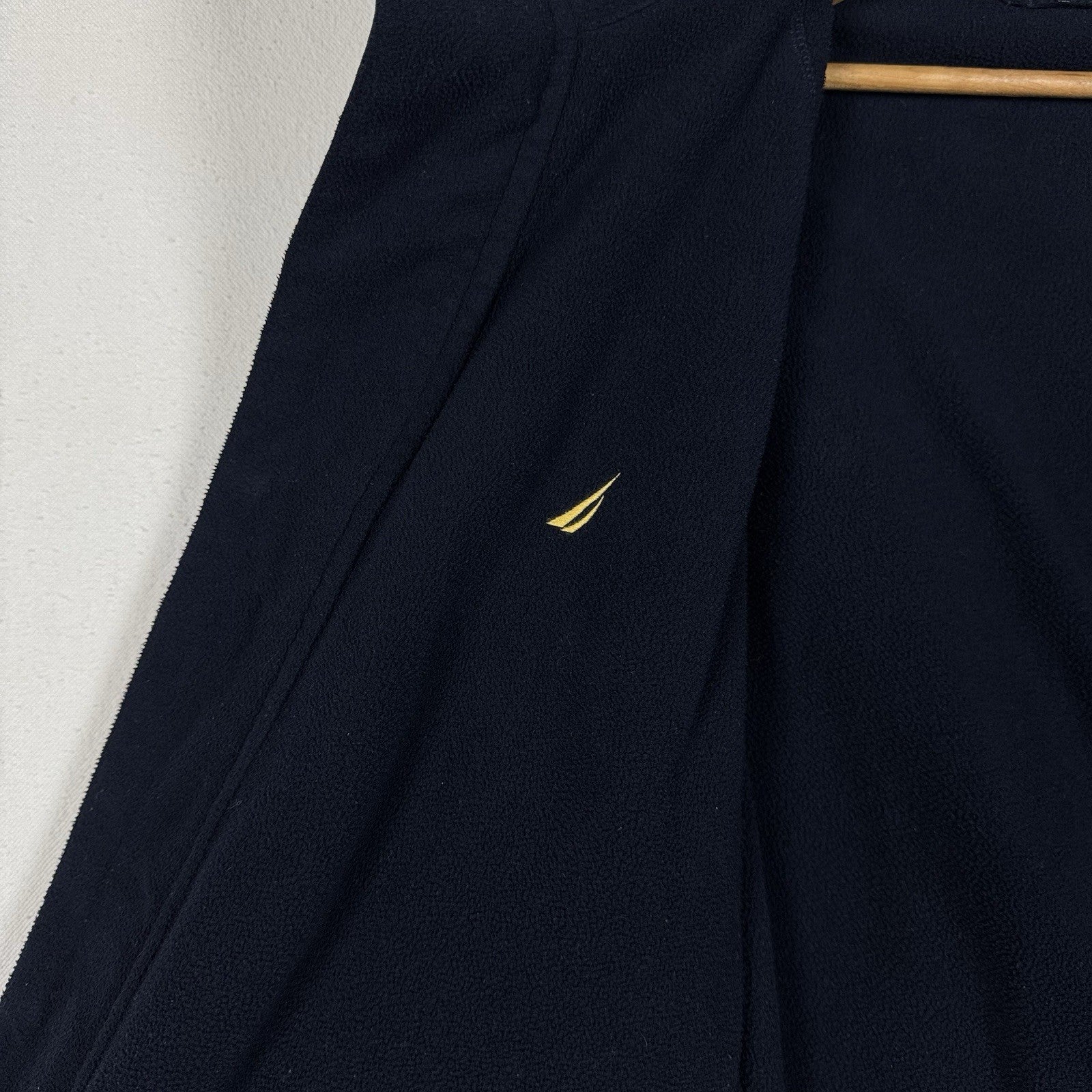 Nautica Reversible Jacket Mens XL NX2000 Fleece Insulated Full Zip Nylon Y2K