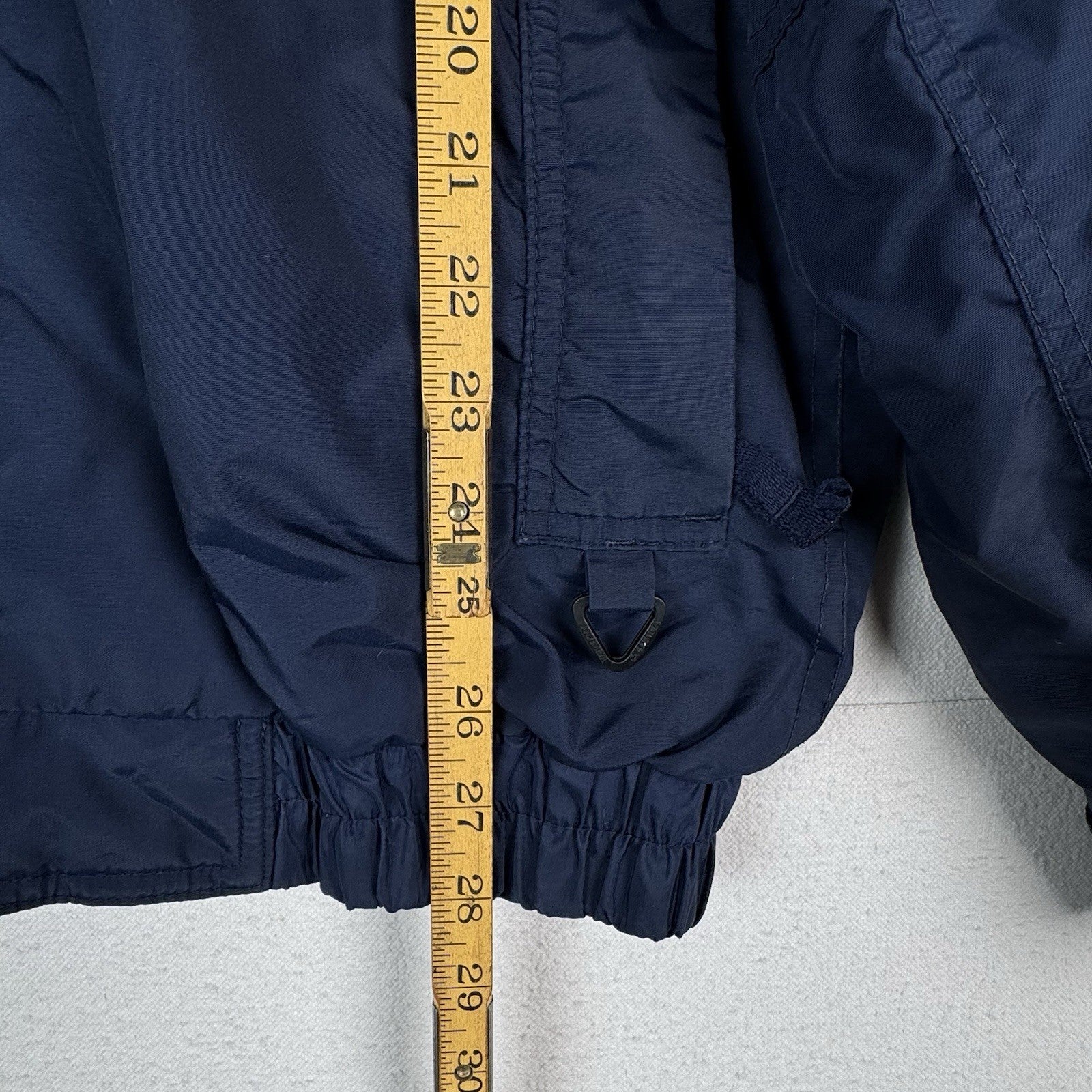 Vtg 90’s Columbia Bugaboo Jacket Men’s M Full Zip Blue Gray Orange *Shell Only