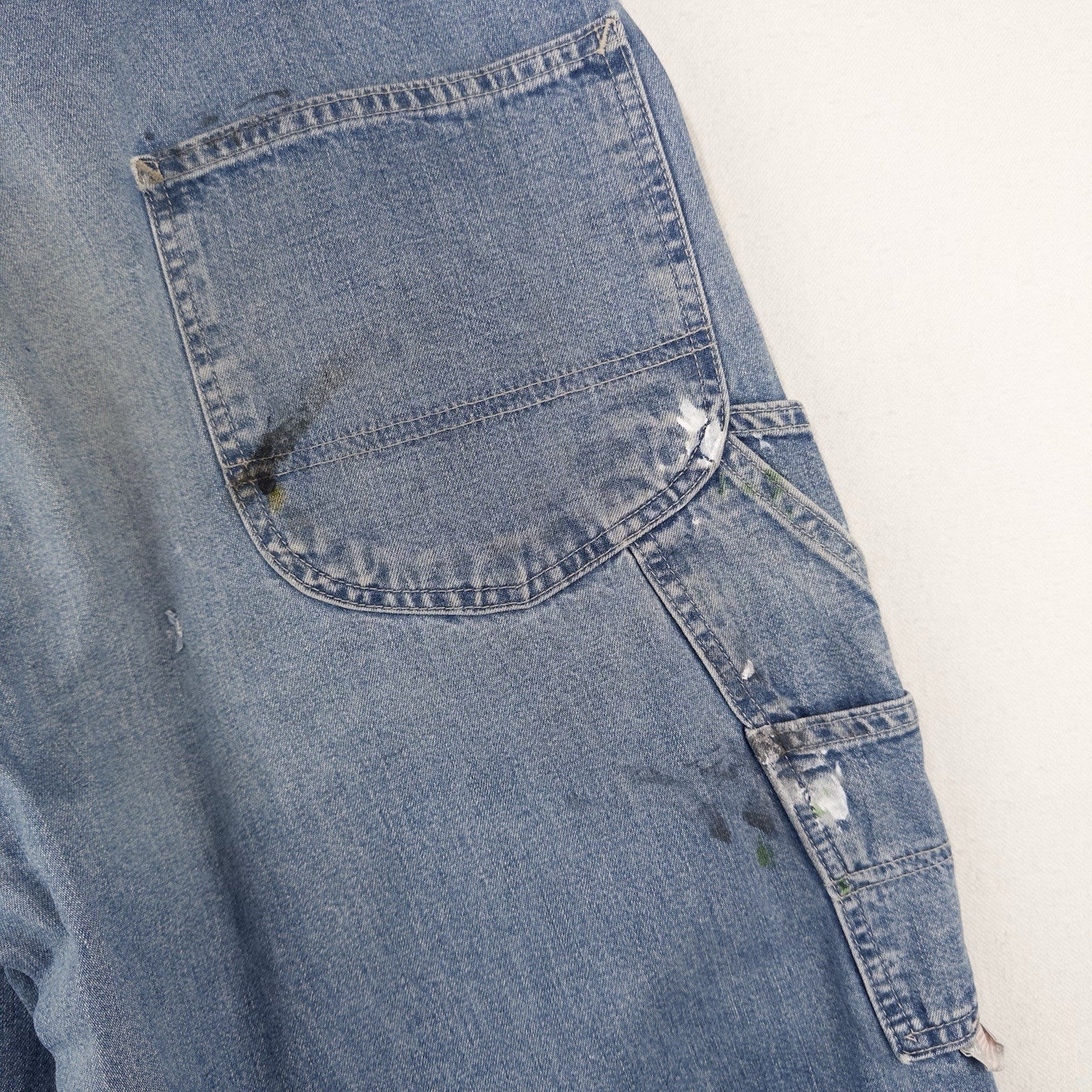 90’s Vtg Ralph Lauren Polo Jeans Co Distressed Baggy Pants Mens 38x34