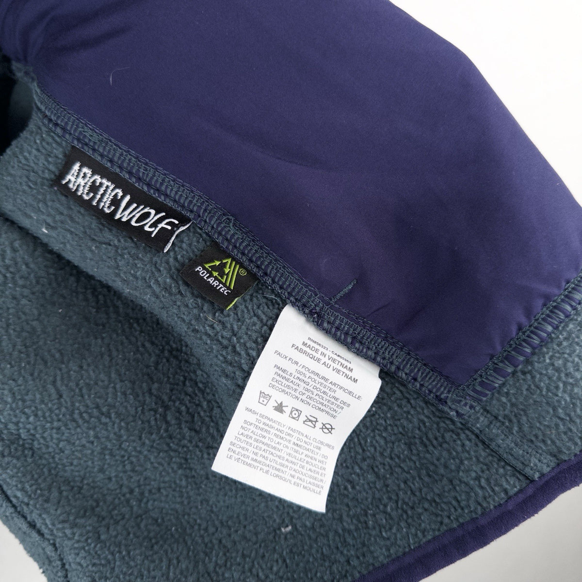 Nike ACG Arctic Wolf Polartec Fleece Sherpa Jacket Women’s XL Green Purple Boxy