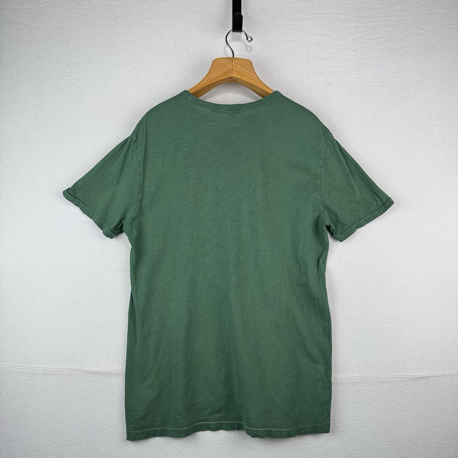 Polo Ralph Lauren Athletic Dept Light Weight Graphic Crew Neck Tee Green Mens L