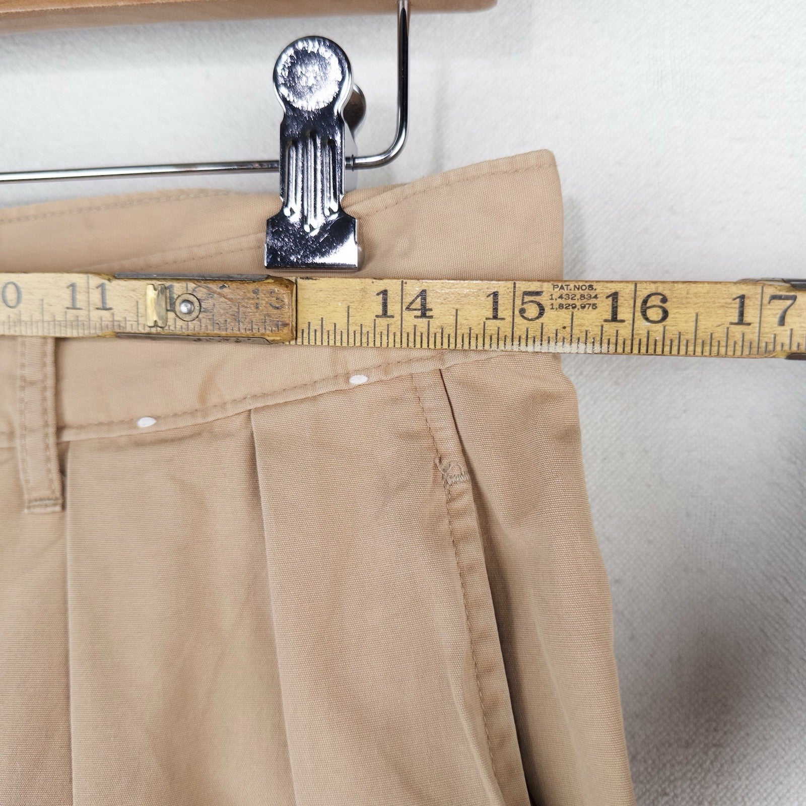 80’s Vtg Polo Ralph Lauren Lightweight Utility Chinos 32x34 (13” Rise) USA *Read