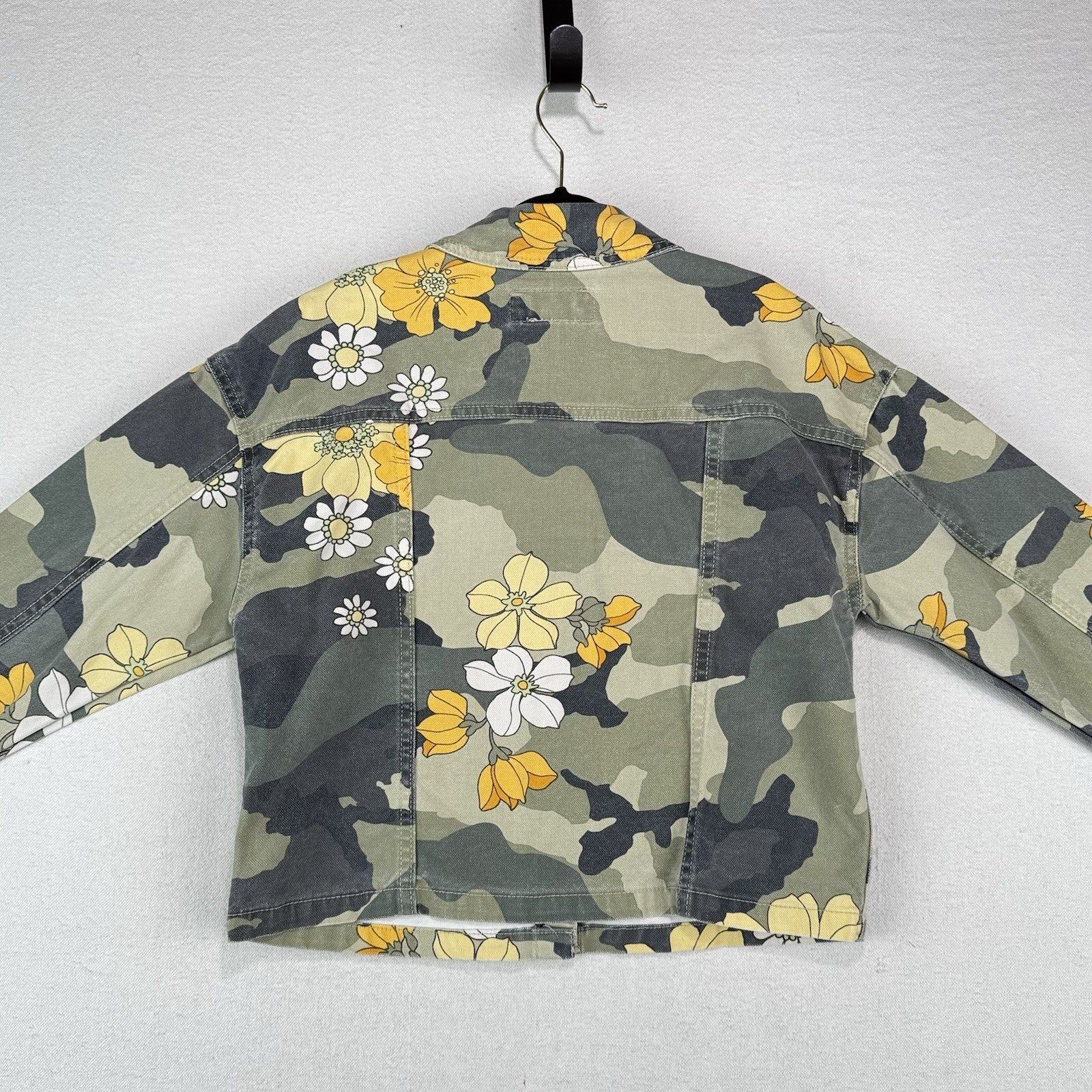 Floral Camouflage 2-piece Girl’s 9-10 Utility Jacket And Jogger Pants Forever 21