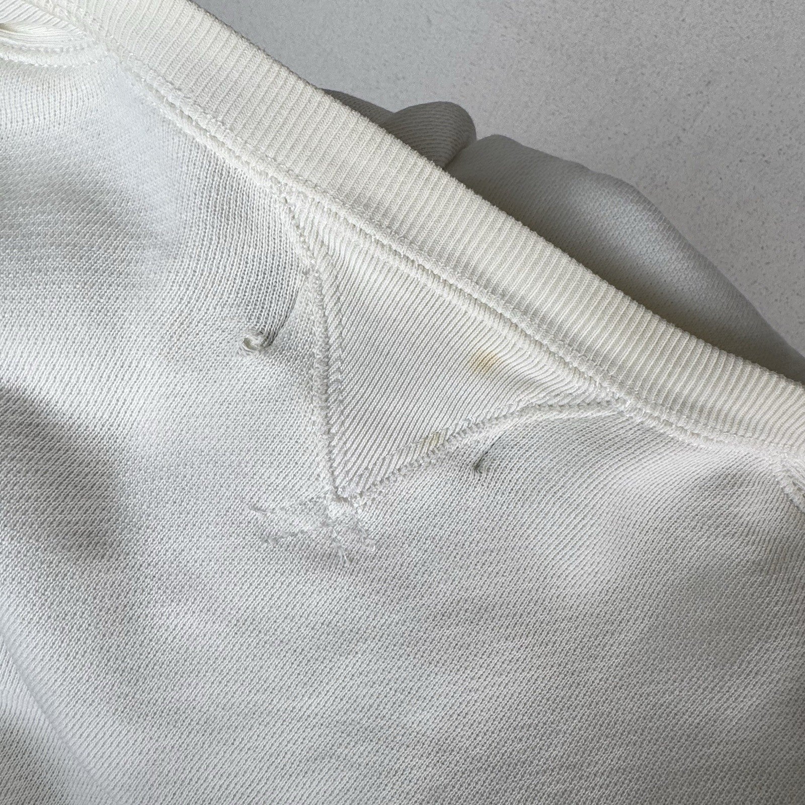 Vtg 90s Polo Ralph Lauren Men’s XL Polo Club Naval Crewneck Sweatshirt White