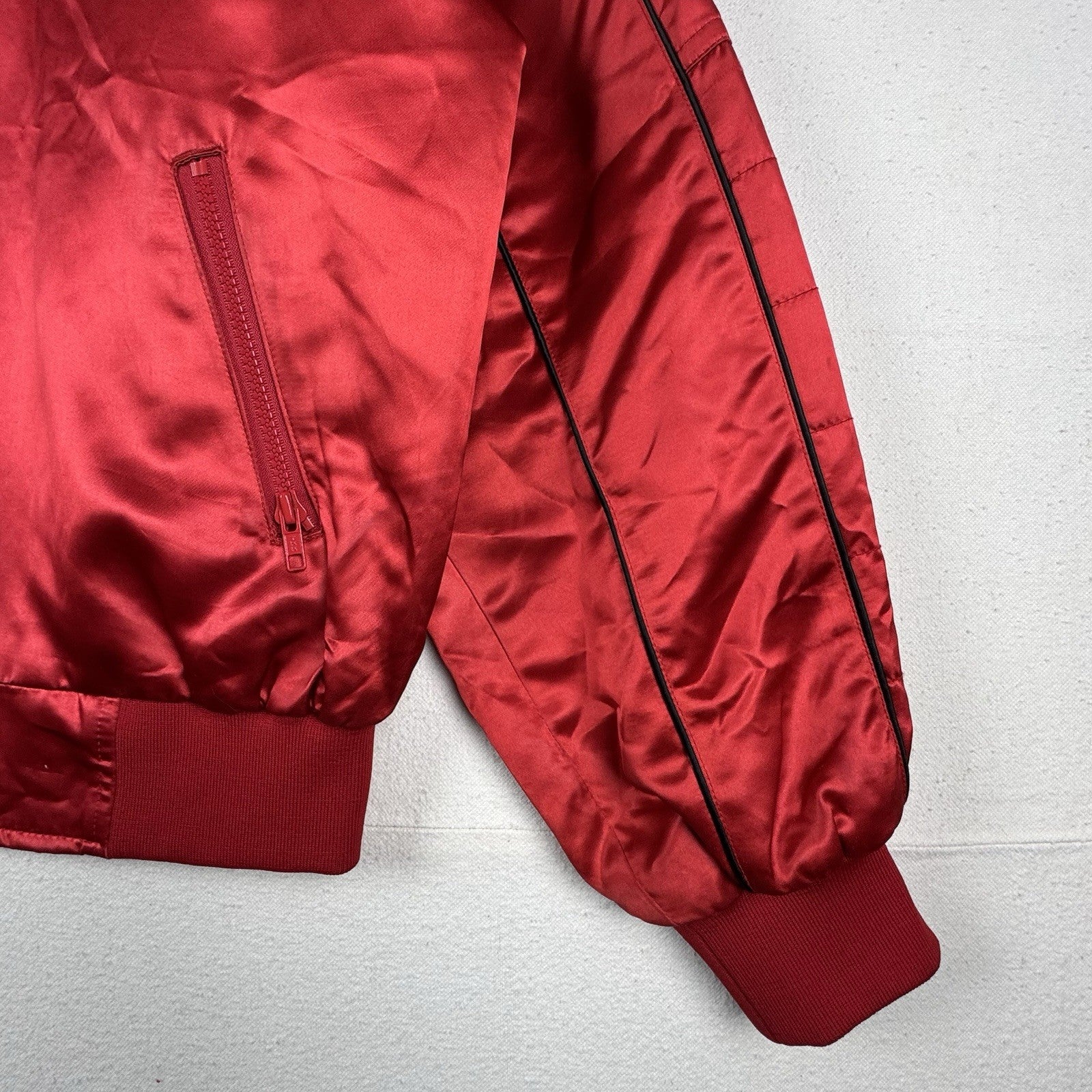 Mike Tyson 1986 Berbick Boxing Fight Jacket Large Vintage Rare Paul *read notes