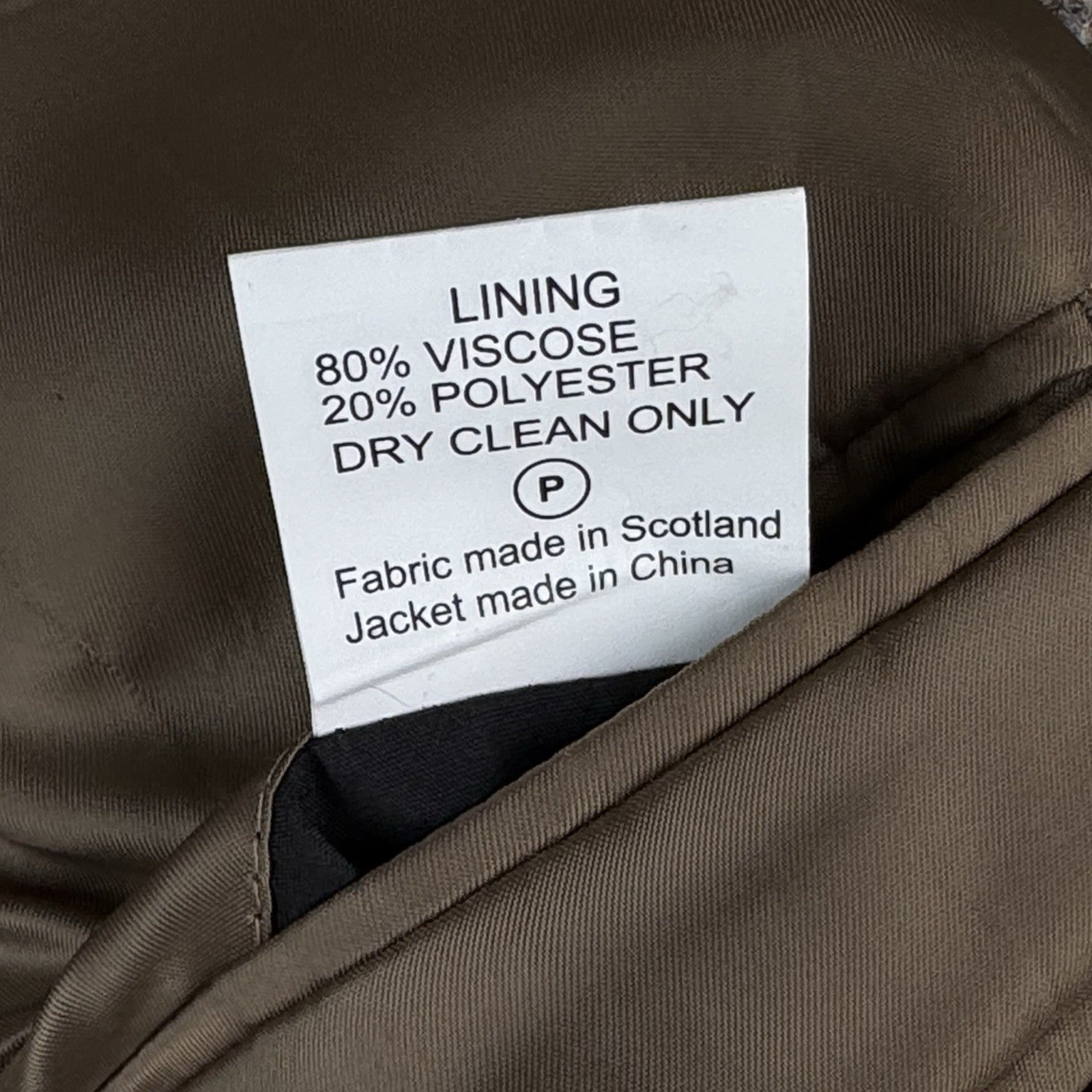 Harris Tweed Sport Coat 46R Brown Green 100% Wool Jacket Blazer