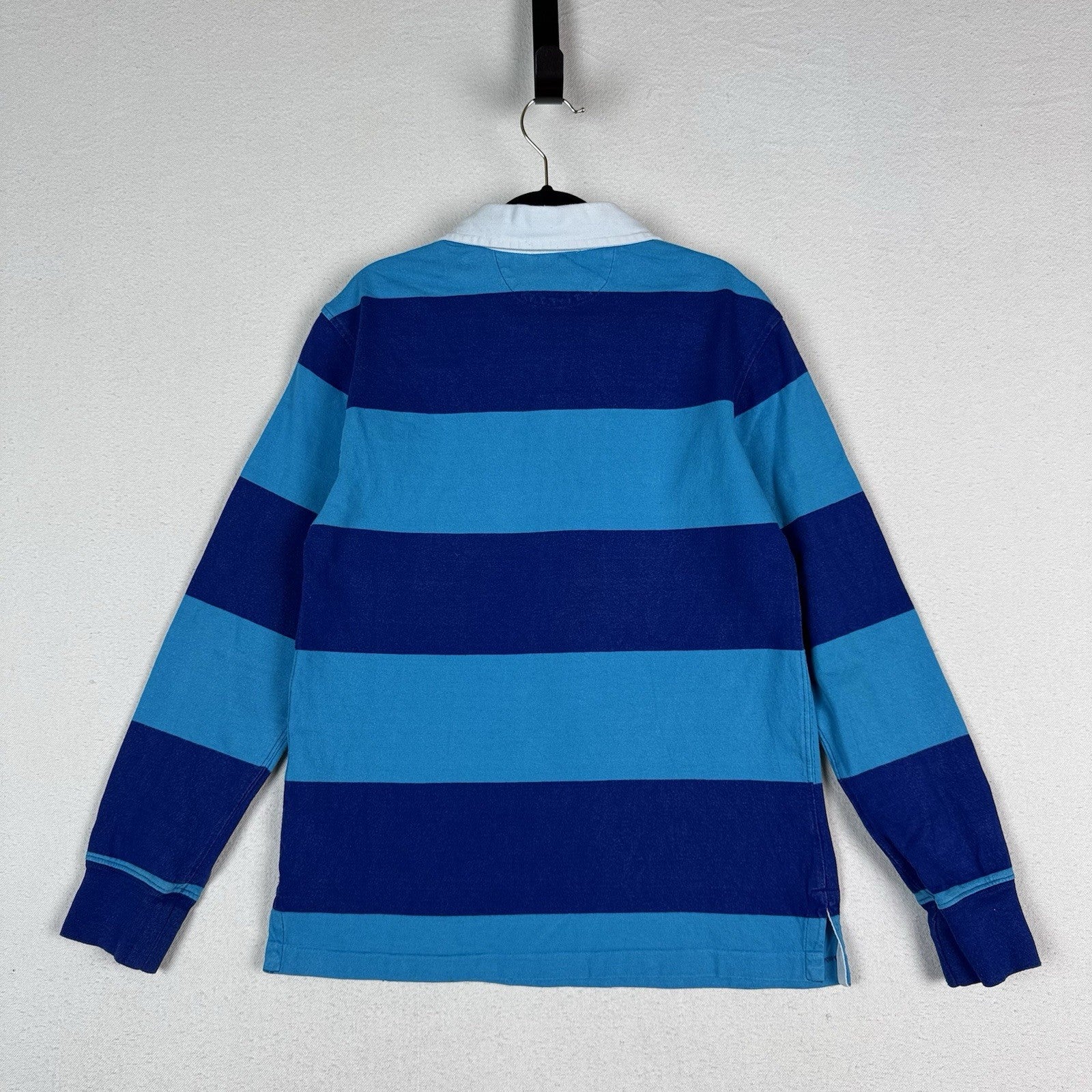 Polo Ralph Lauren Kids Blue Striped Rugby Size M 10-12