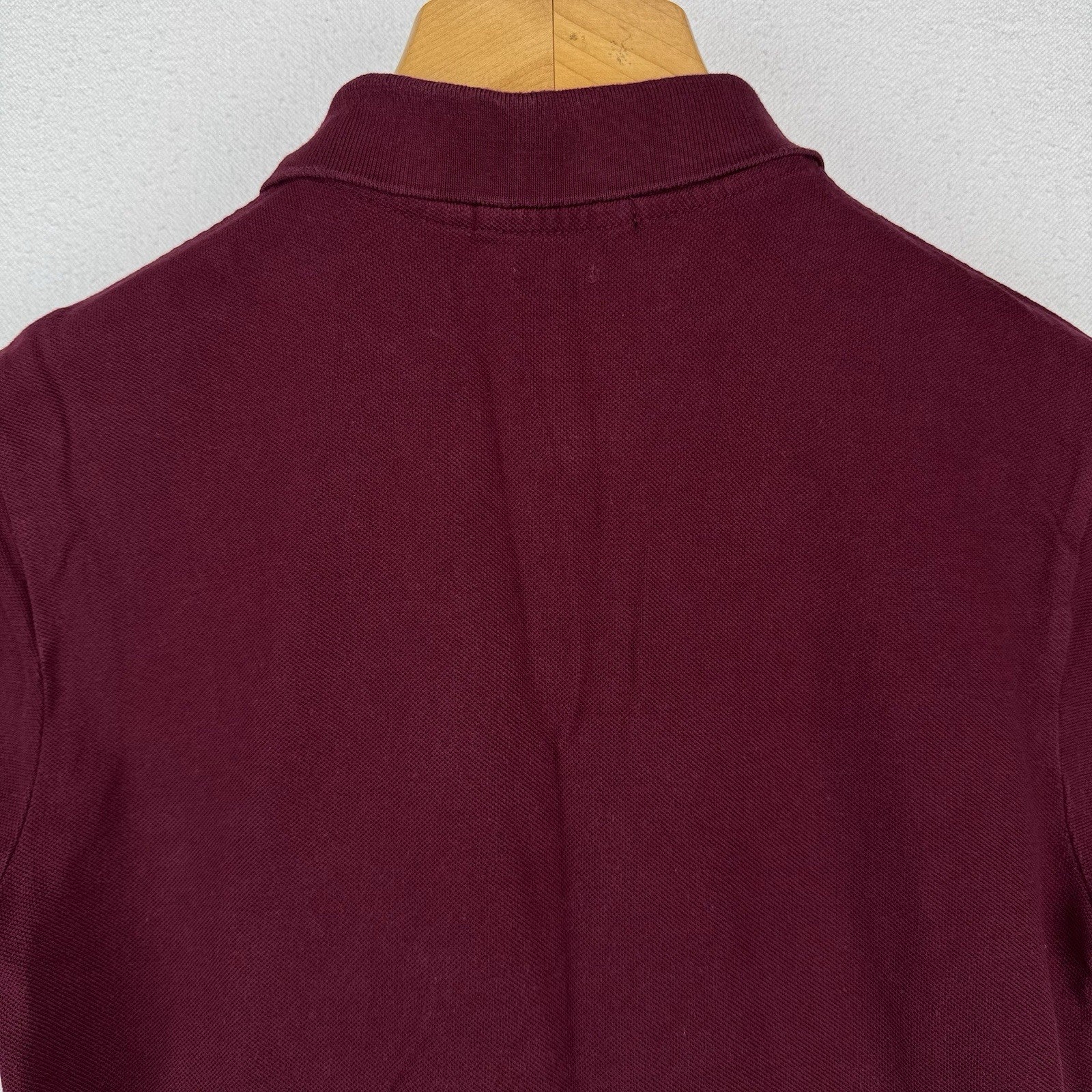 Polo Ralph Lauren Boy’s L 14-16 Classic Fit Big Pony Shirt Maroon #3 *Read