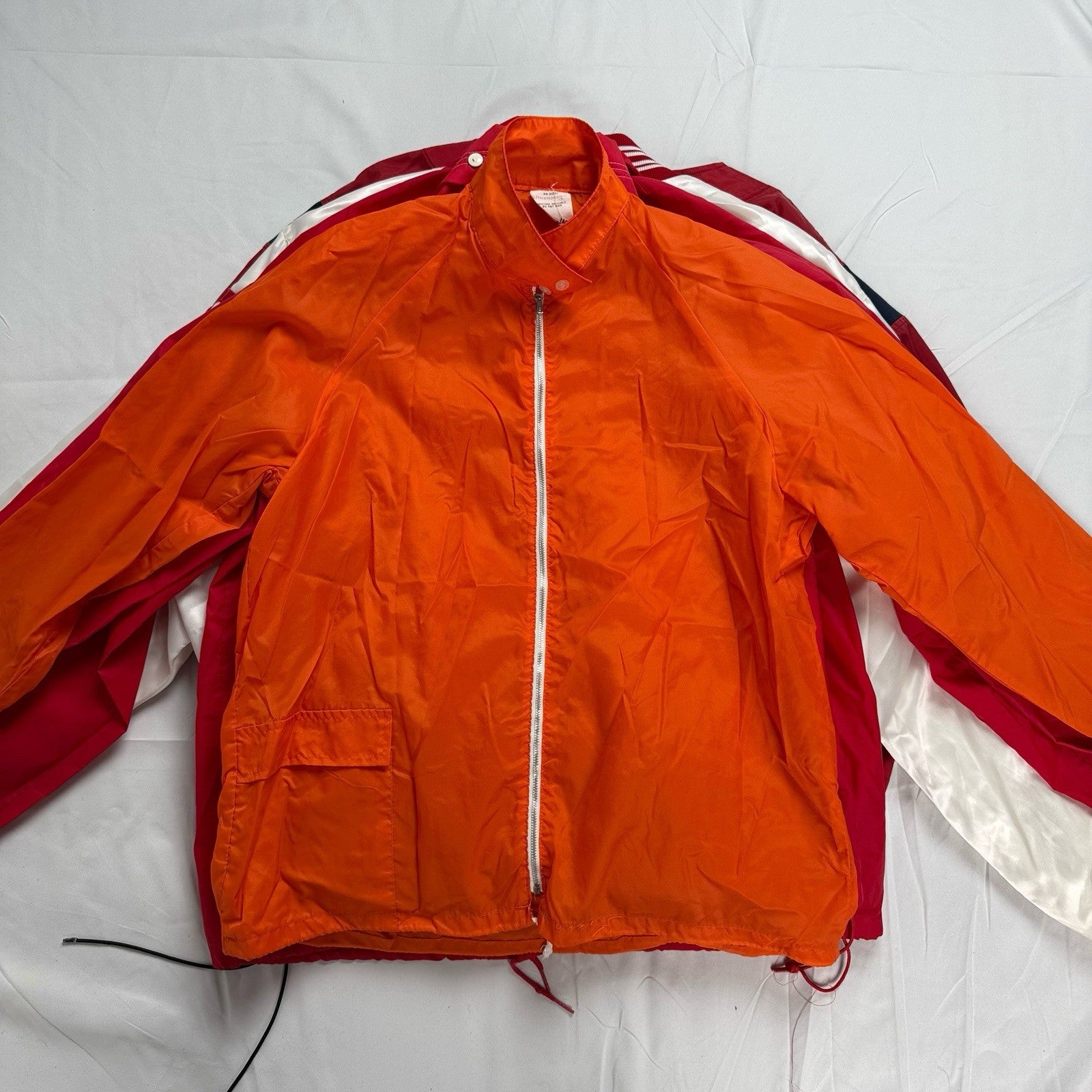 Lot of 10 Vintage 80s, 90s, 00s Windbreaker & Jacket Wholesale Box S,M,L,XL,2XL