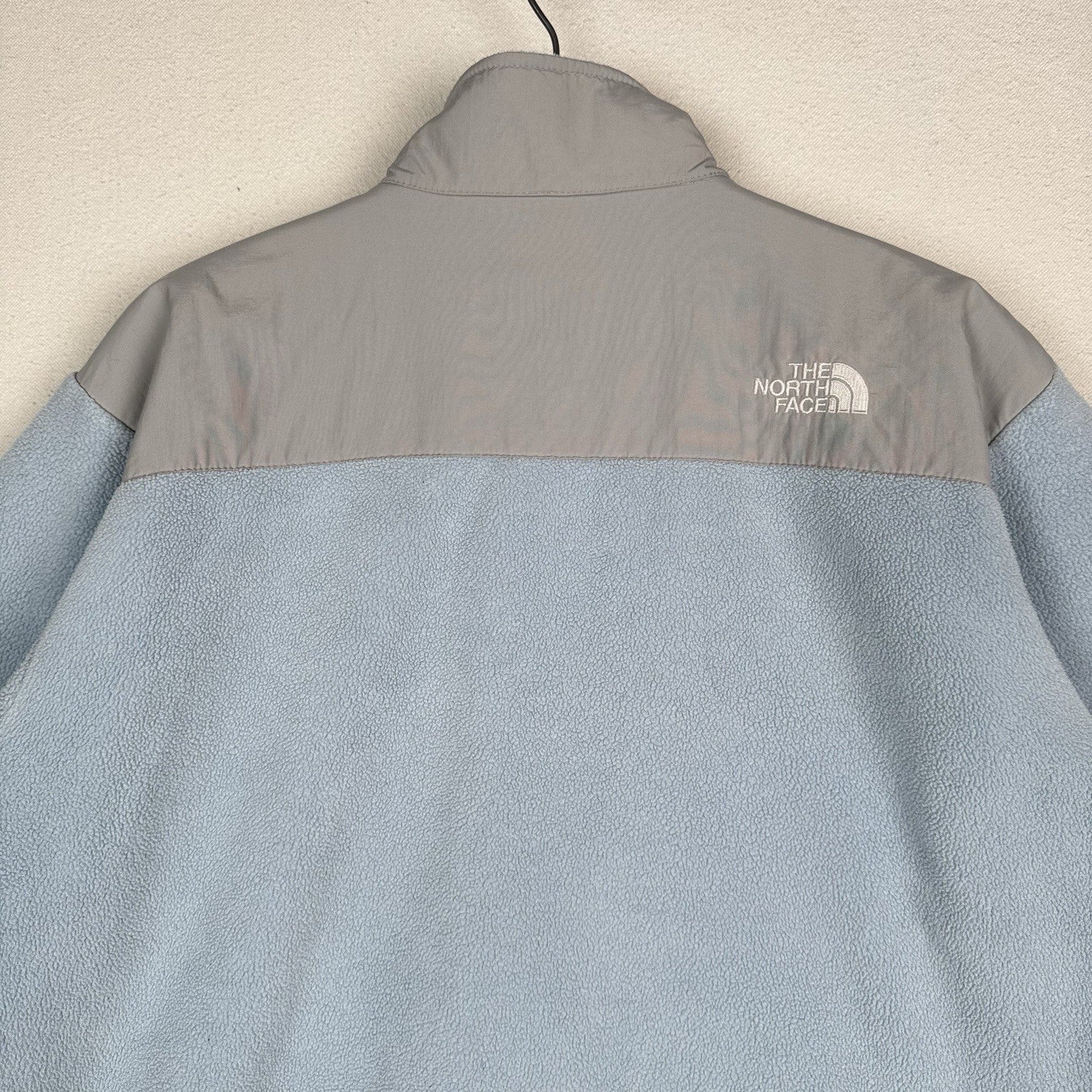 The North Face Youth X-Large XL Blue Gray Fleece Full Zip Jacket