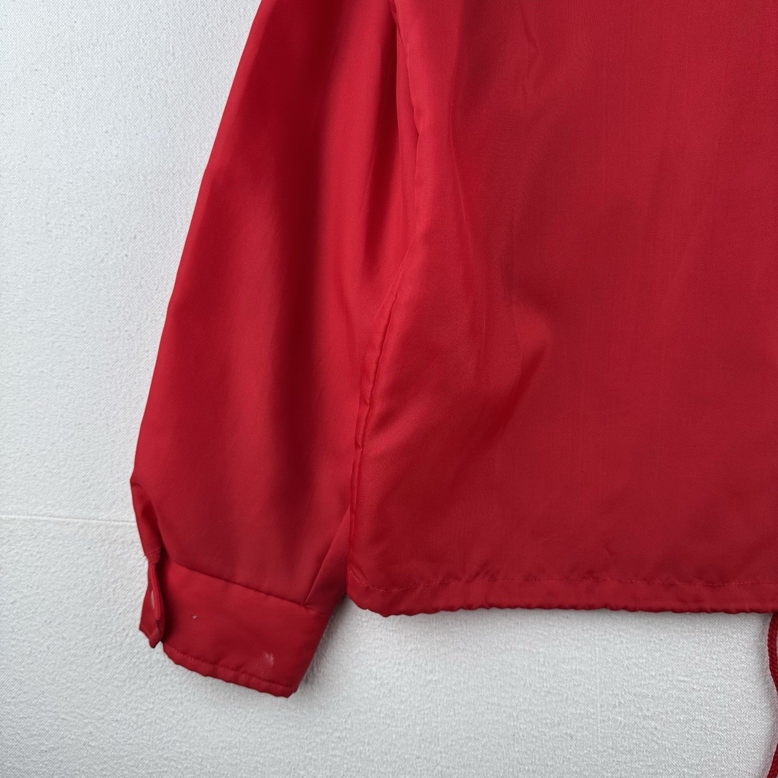 80’s Vintage CatTrackers 4WD Club Coach Light Jacket Red Men’s Large
