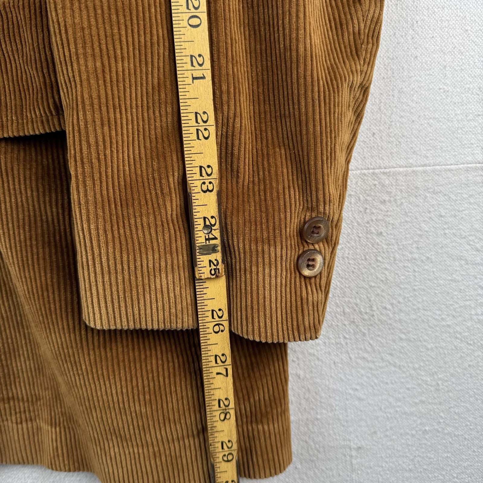 60's Sears The Men's Store 40R Tobacco Brown Corduroy 2-Button Blazer Sport Coat