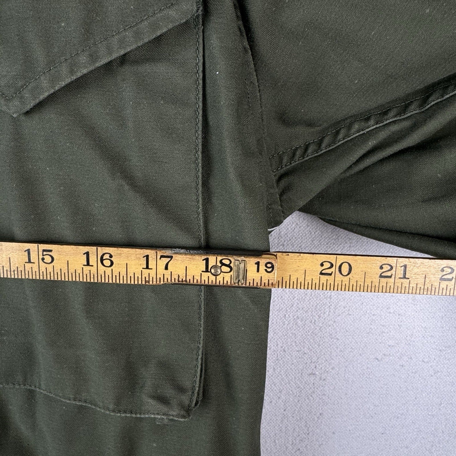 70’s Vtg Military Cold Weather Field Coat Jacket Size Small Short OG-107