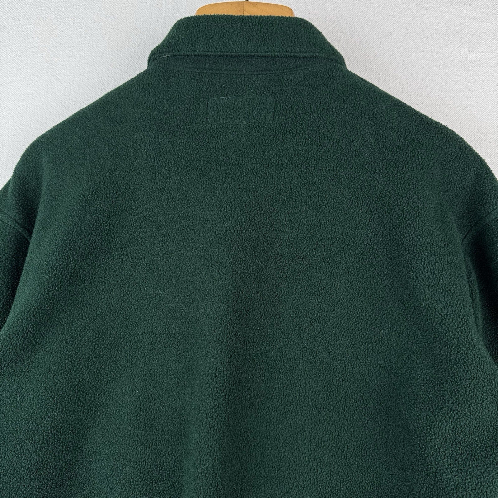 90’s Vintage Ralph Lauren Polo Sport Men’s M Green Fleece Harrington Jacket USA