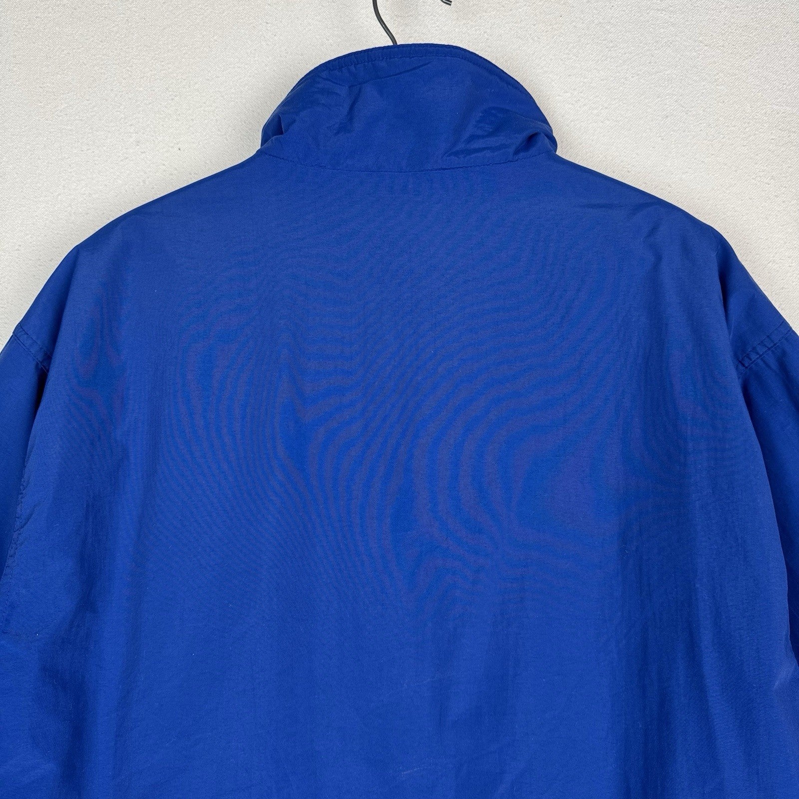 Vintage Eddie Bauer Men’s Polartec Blue Nylon Insulated Windbreaker Jacket *Read