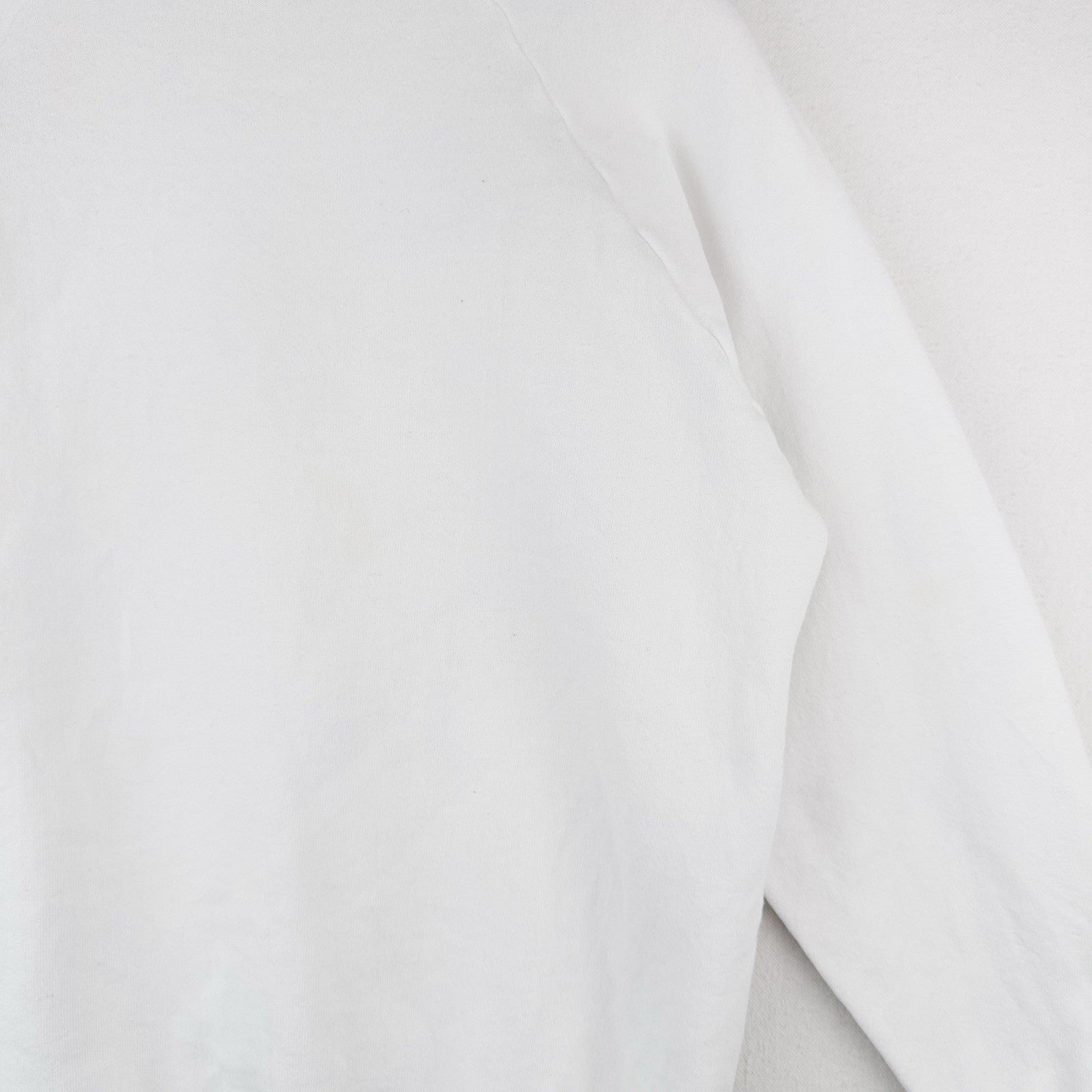 80’s Vtg I Love NY Raglan Crewneck Sweatshirt Men’s Large White *Distressed