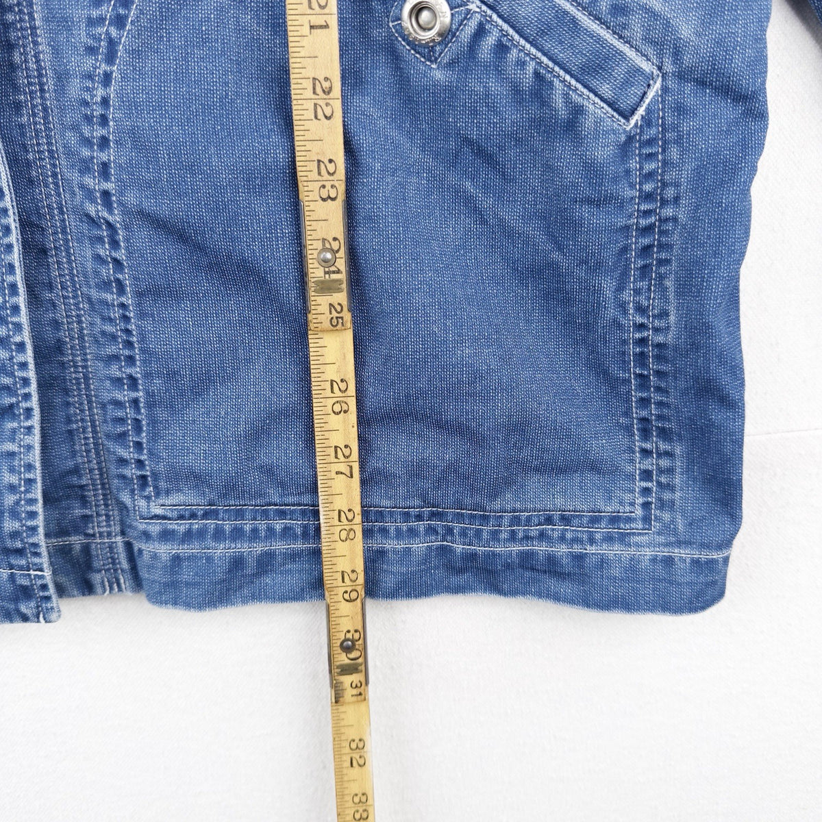 90’s Vtg Ralph Lauren Jeans Co Denim Chore Jacket Barn Country Workwear M *Read