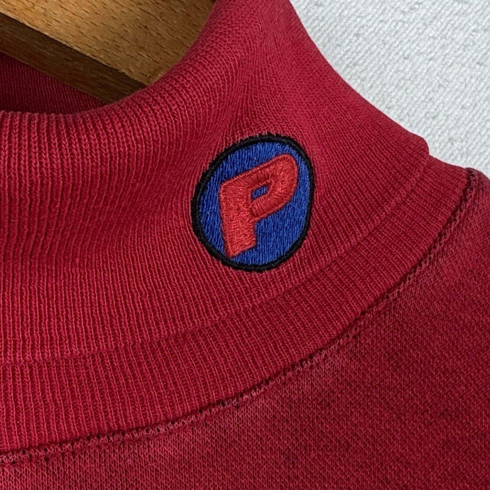Vintage 90’s Men’s Large Ralph Lauren Polo Sport Spell Out Turtleneck Shirt USA