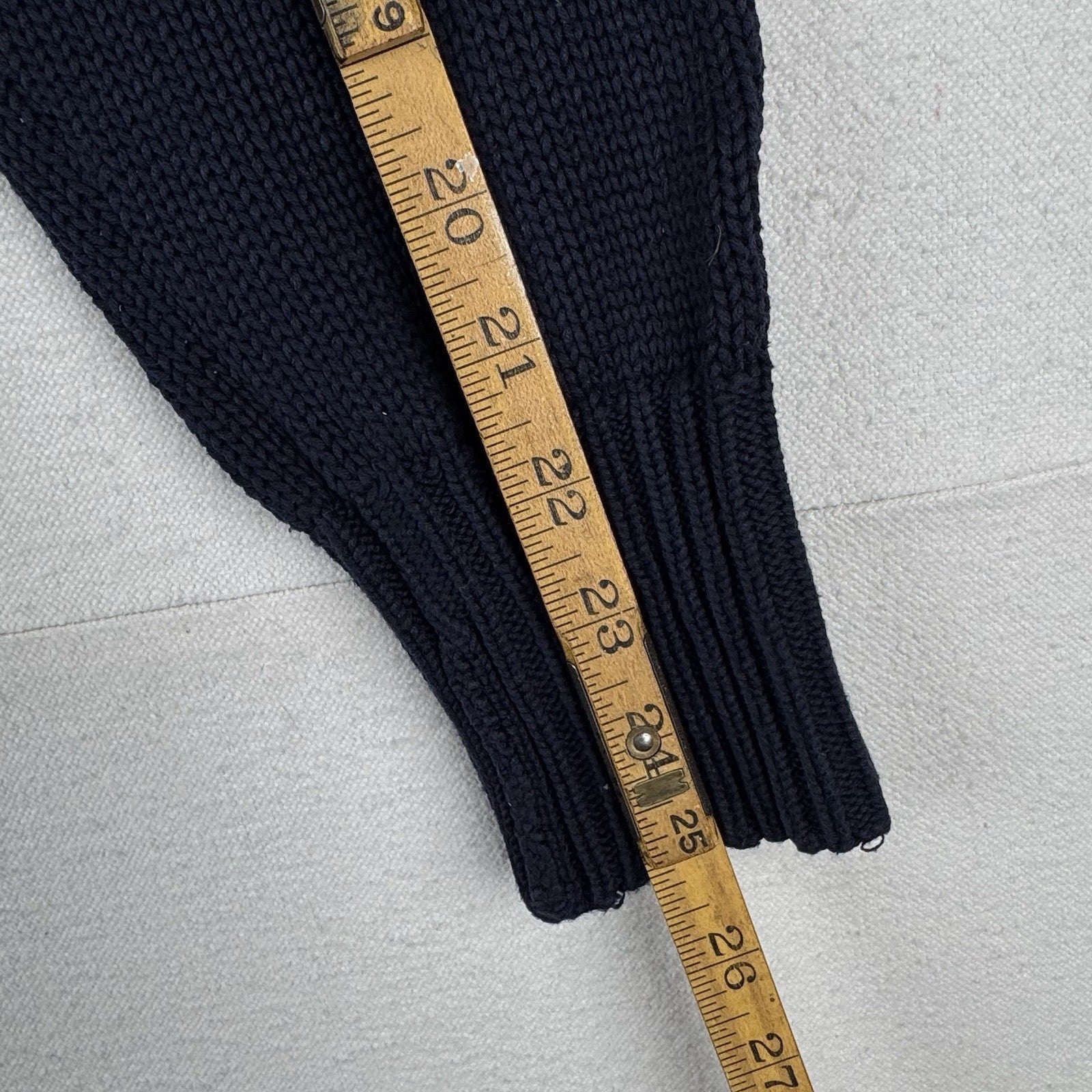 90’s Vintage Polo Sport Ralph Lauren Men’s Large Crewneck Sweater Navy Blue