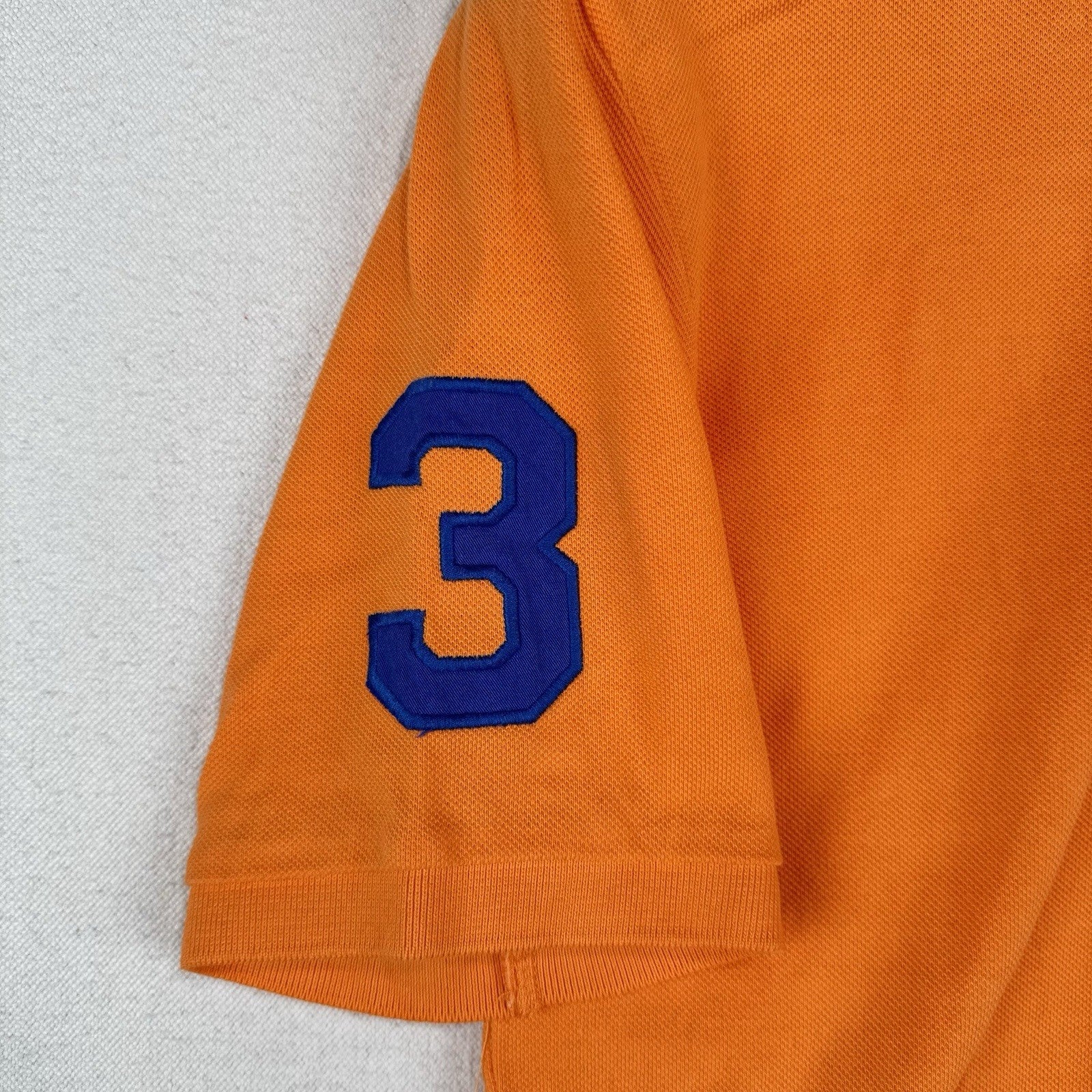 Polo Ralph Lauren Boy’s L 14-16 Classic Fit Big Pony Shirt Orange #3