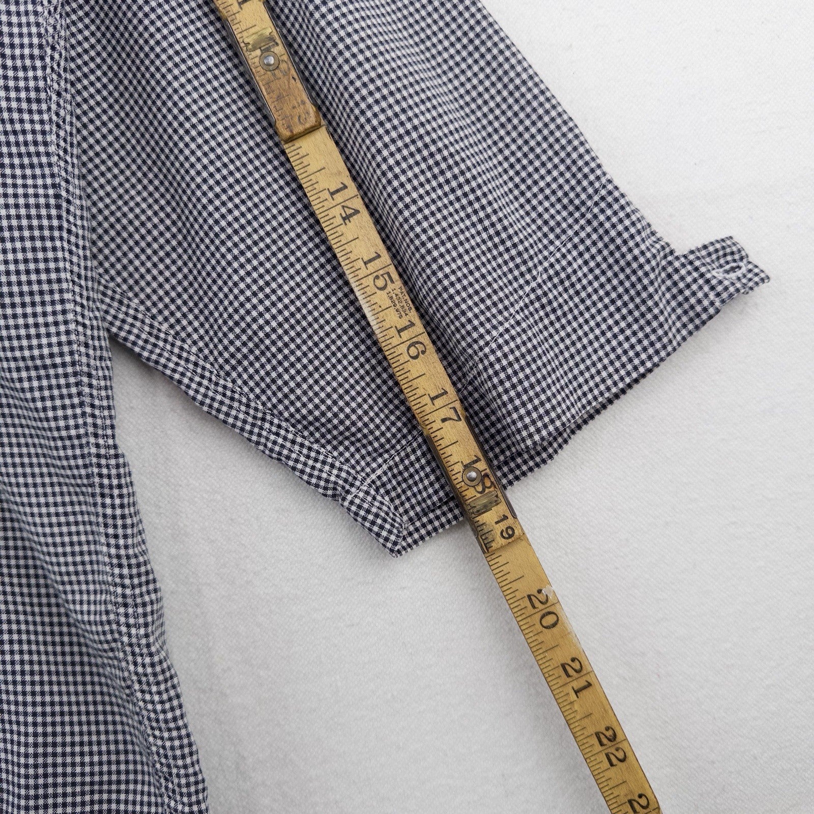 50’s Vtg McGregor Shirt Men’s L (16-17) Golden Key Tunic Popover Shirt Gingham